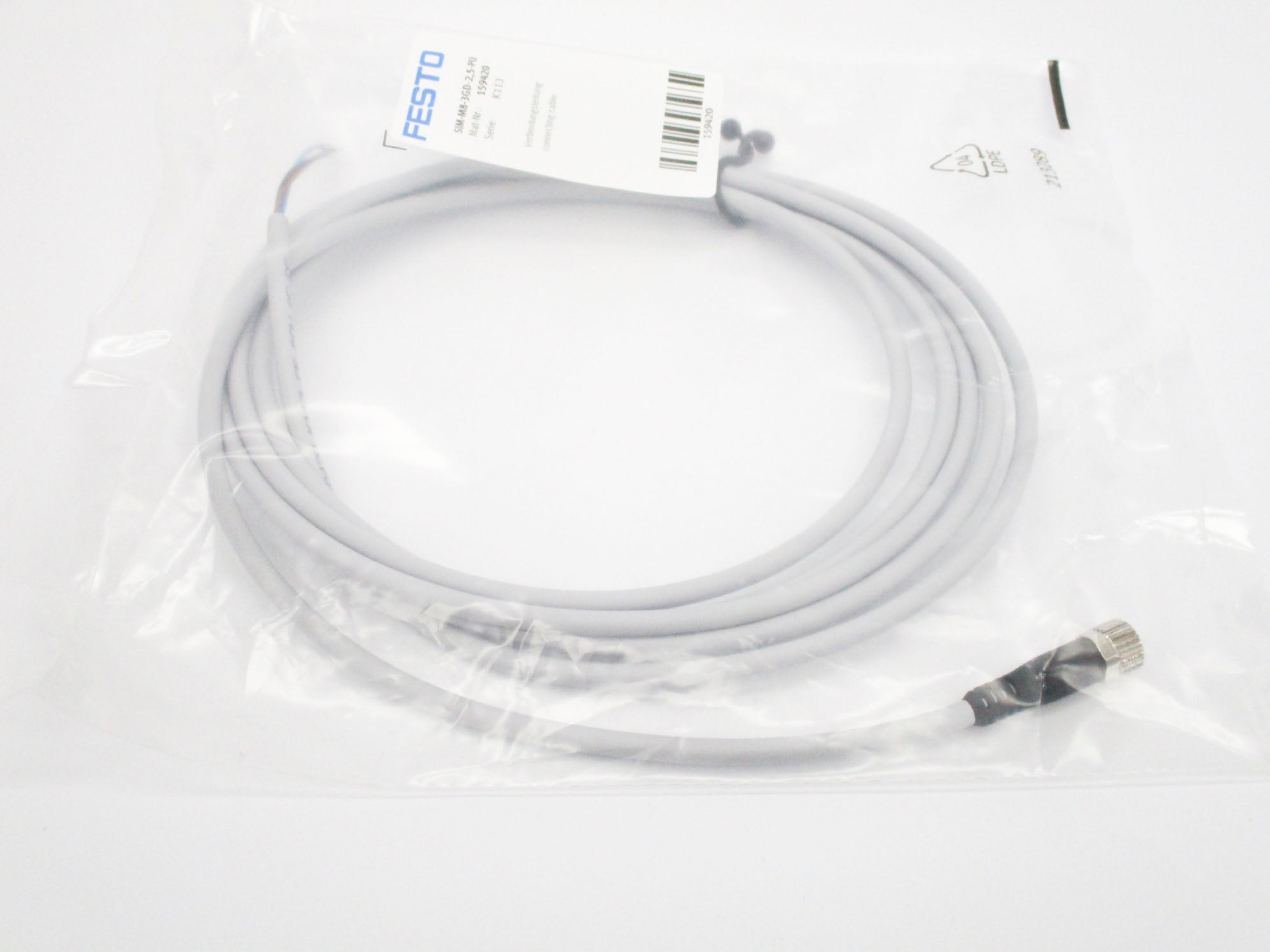 FESTO SIM-M8-3GD-2,5-PU NSMP
