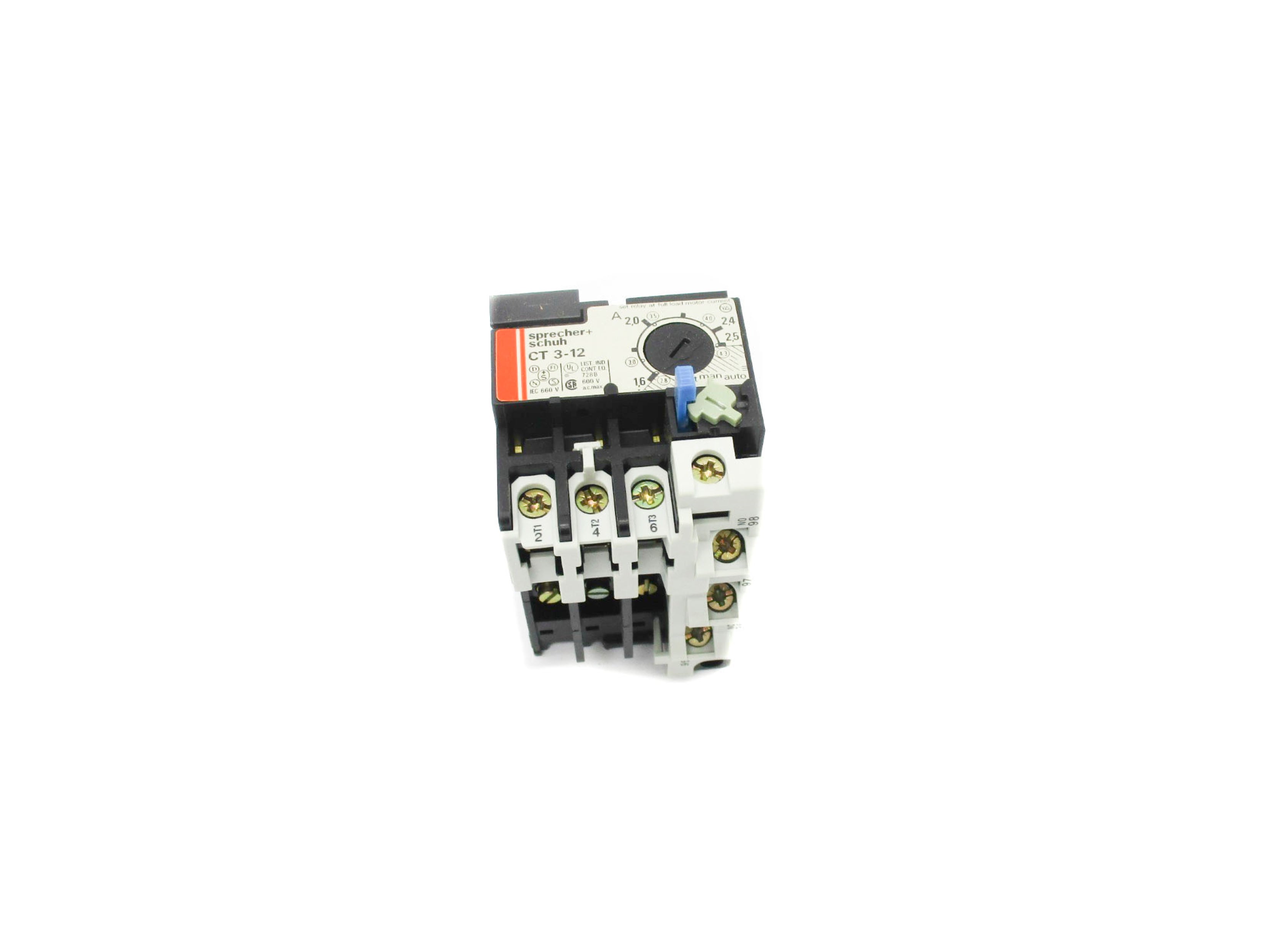 SPRECHER+SCHUH CT3-12 1.6-2.5A 600V NSNP