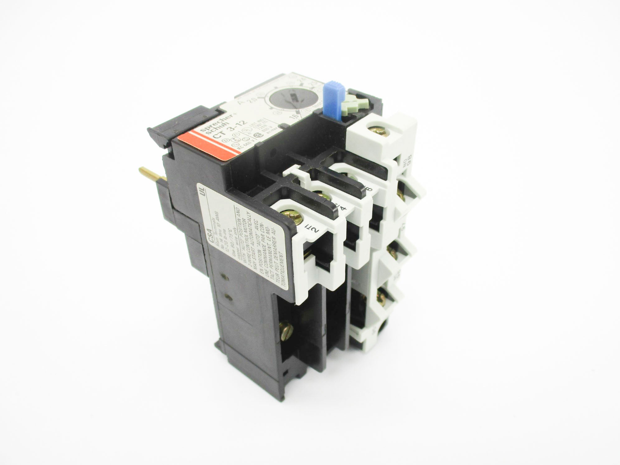 SPRECHER+SCHUH CT3-12 1.6-2.5A 600V NSNP