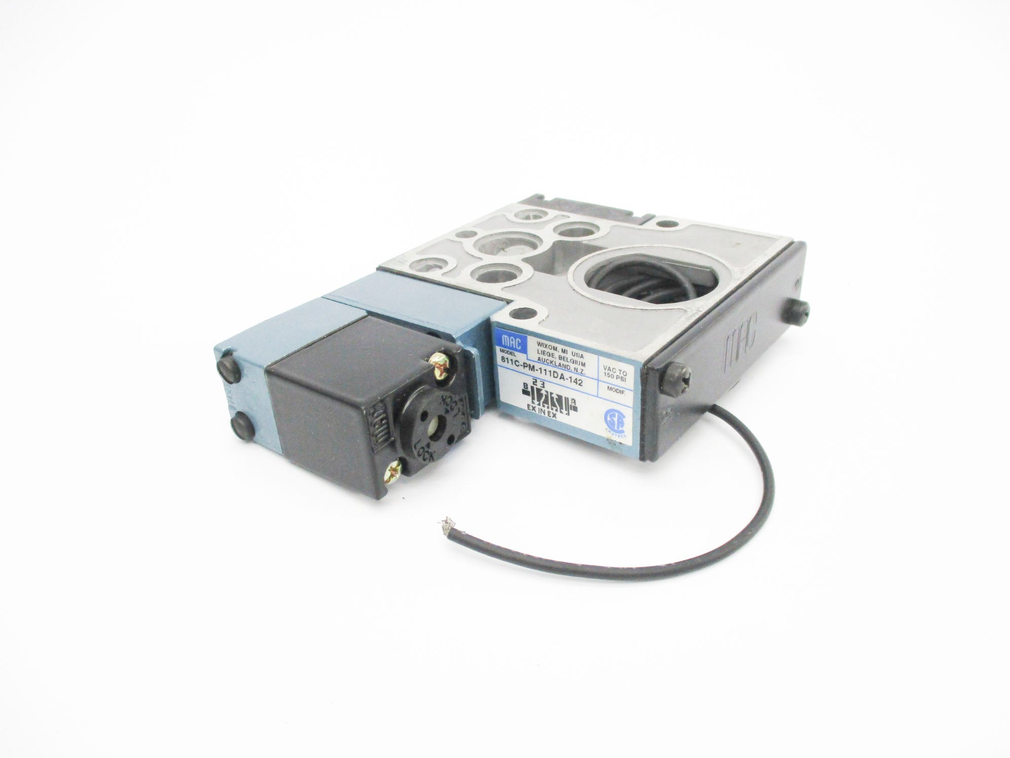 MAC 811C-PM-111DA-142 120/110V 25-150PSI NSMP