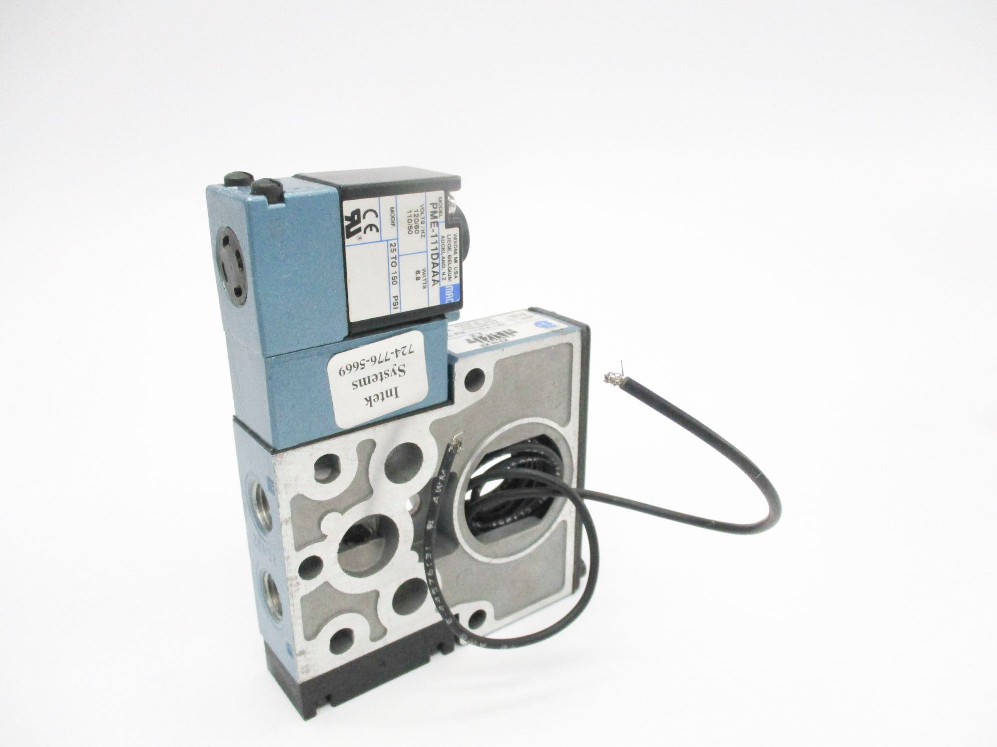 MAC 811C-PM-111DA-142 120/110V 25-150PSI NSMP