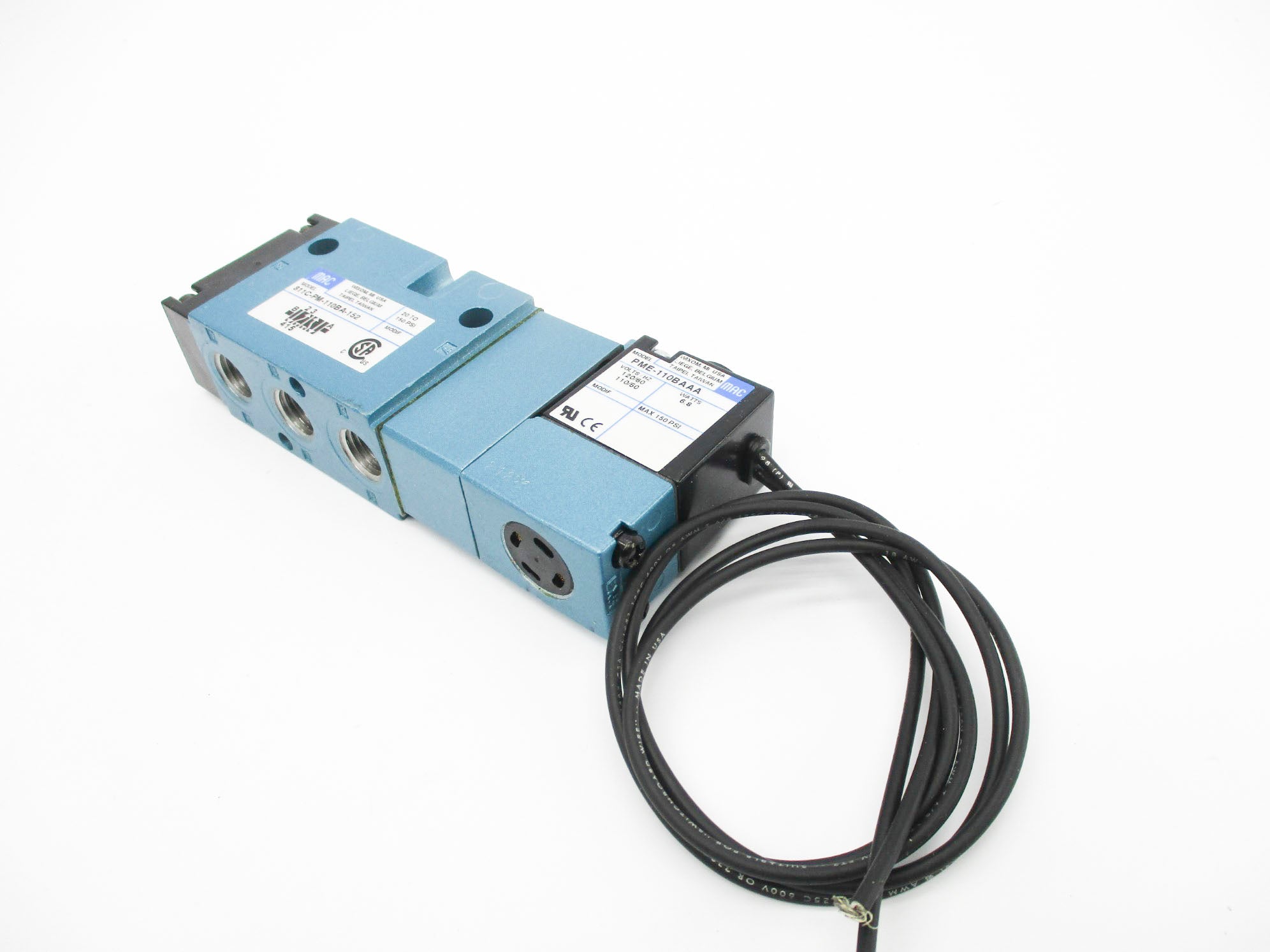 MAC 811C-PM-110BA-152 120/110V 20-120PSI NSMP