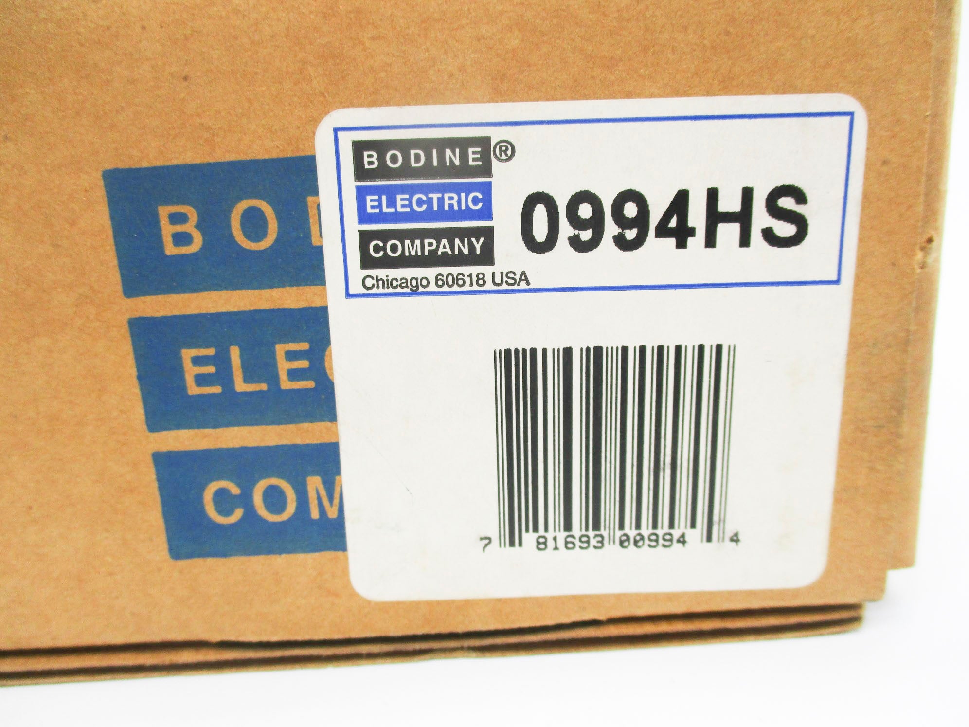BODINE ELECTRIC 0994HS NSMP