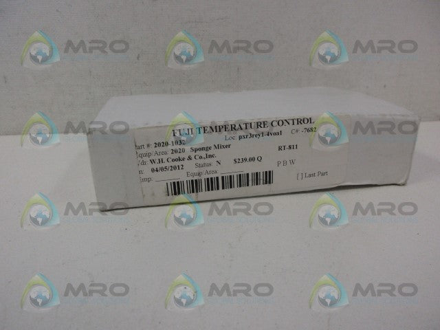 FUJI PXR3REY1-4VOA1 TEMPERATURE CONTROL TABLE *NEW IN BOX*