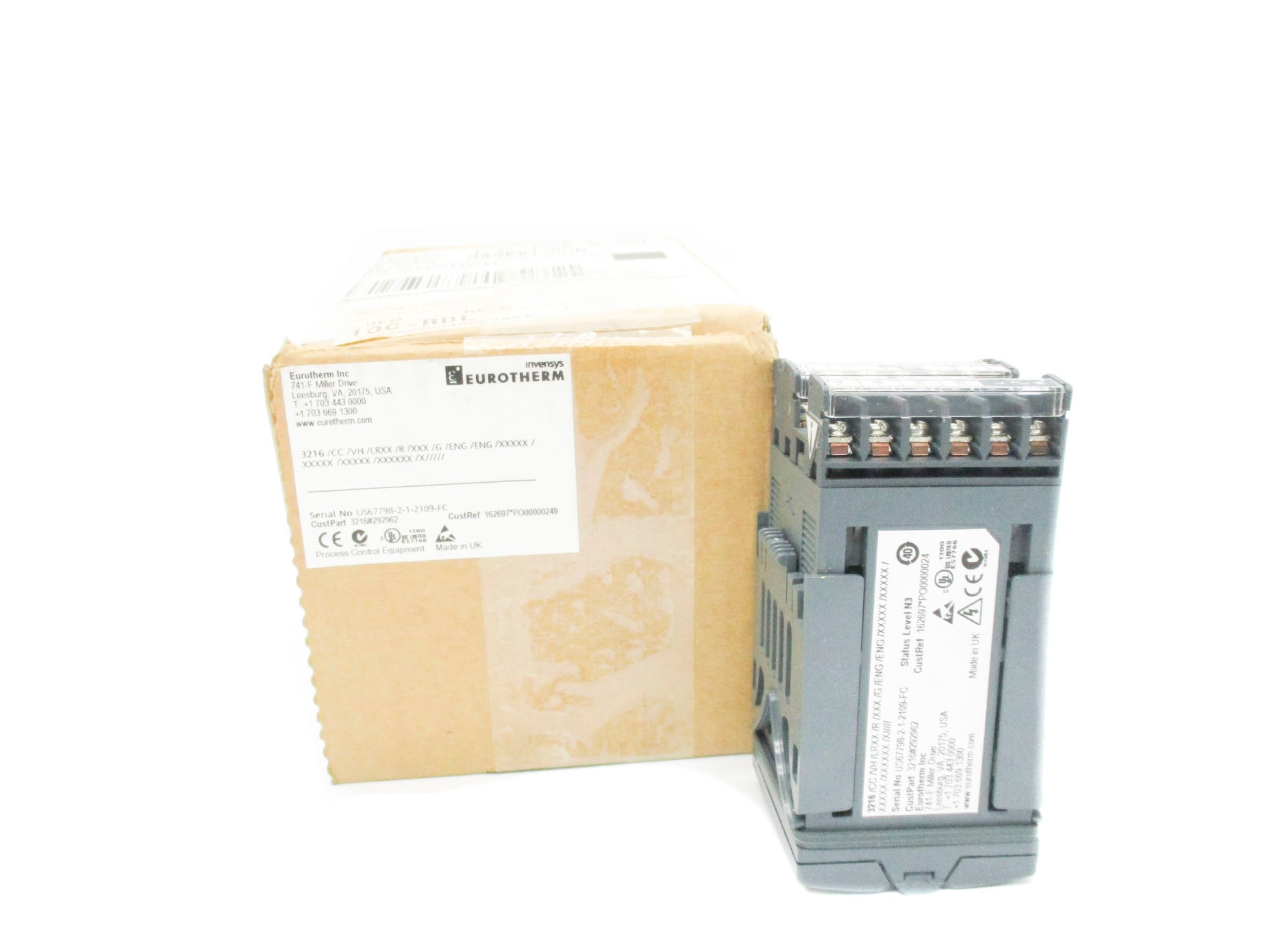 EUROTHERM 3216/CC/VH/LRXX/R/XXX/G/ENG/ENG/XXXXX/XXXXX/XXXXX/XXXXX/X////X NSMP