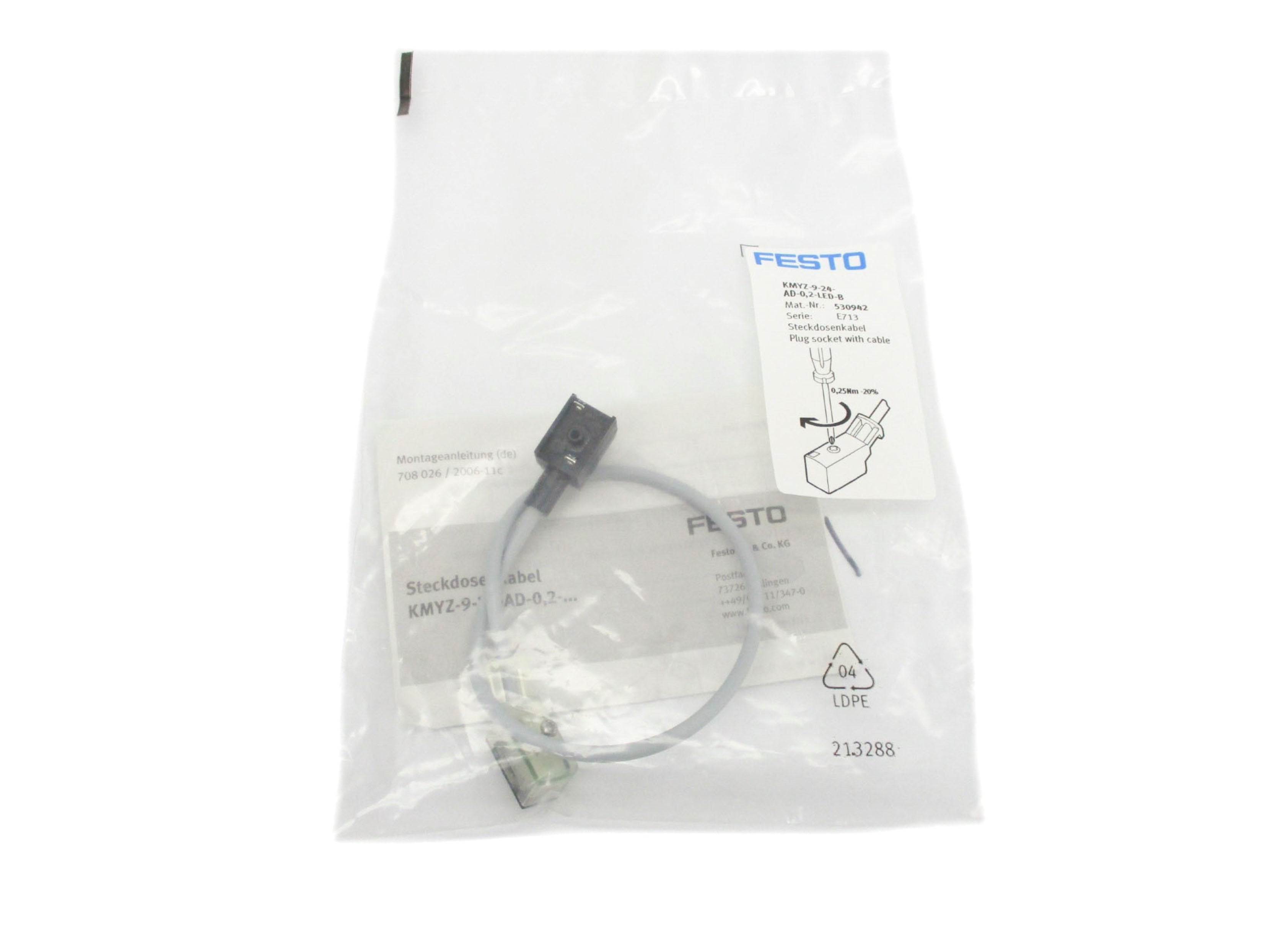 FESTO KMYZ-9-24-AD-0,2-LED-B NSMP