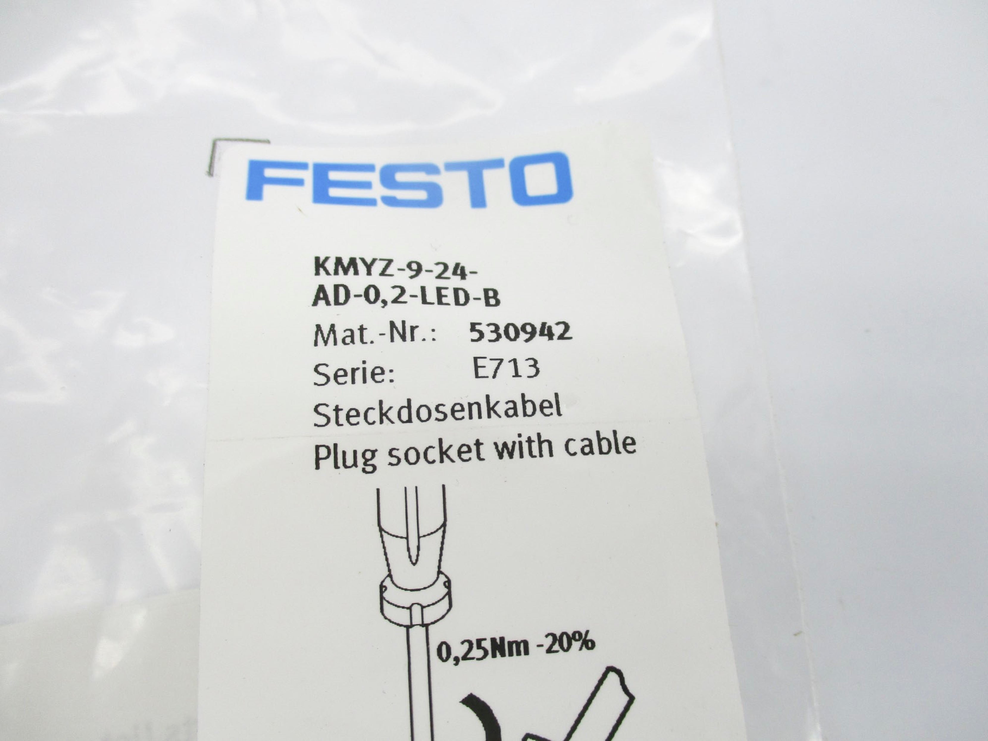 FESTO KMYZ-9-24-AD-0,2-LED-B NSMP