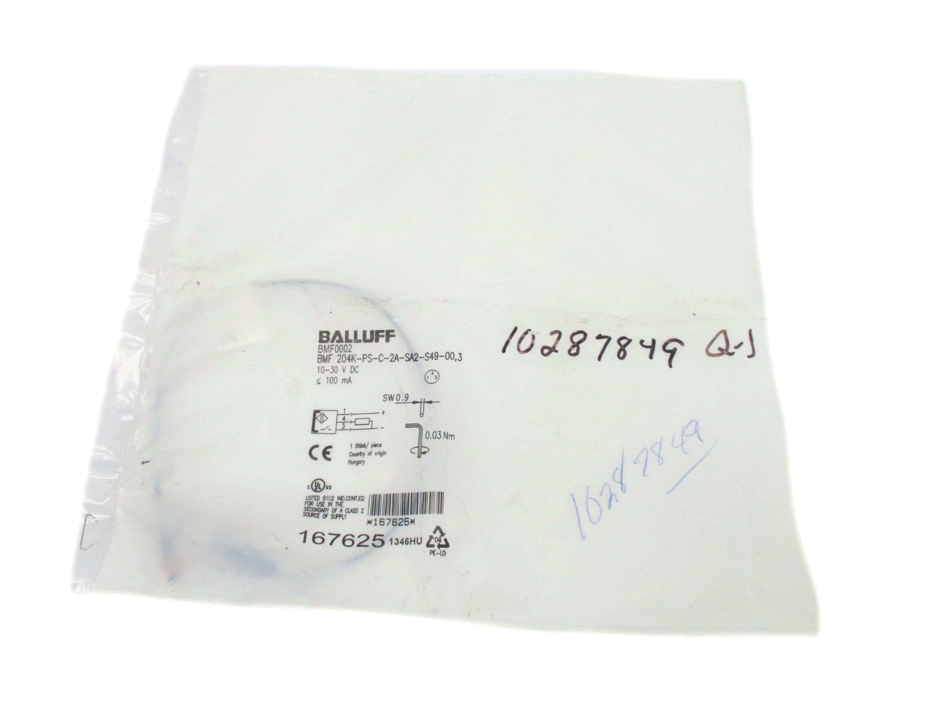 BALLUFF BMF0002 NSMP
