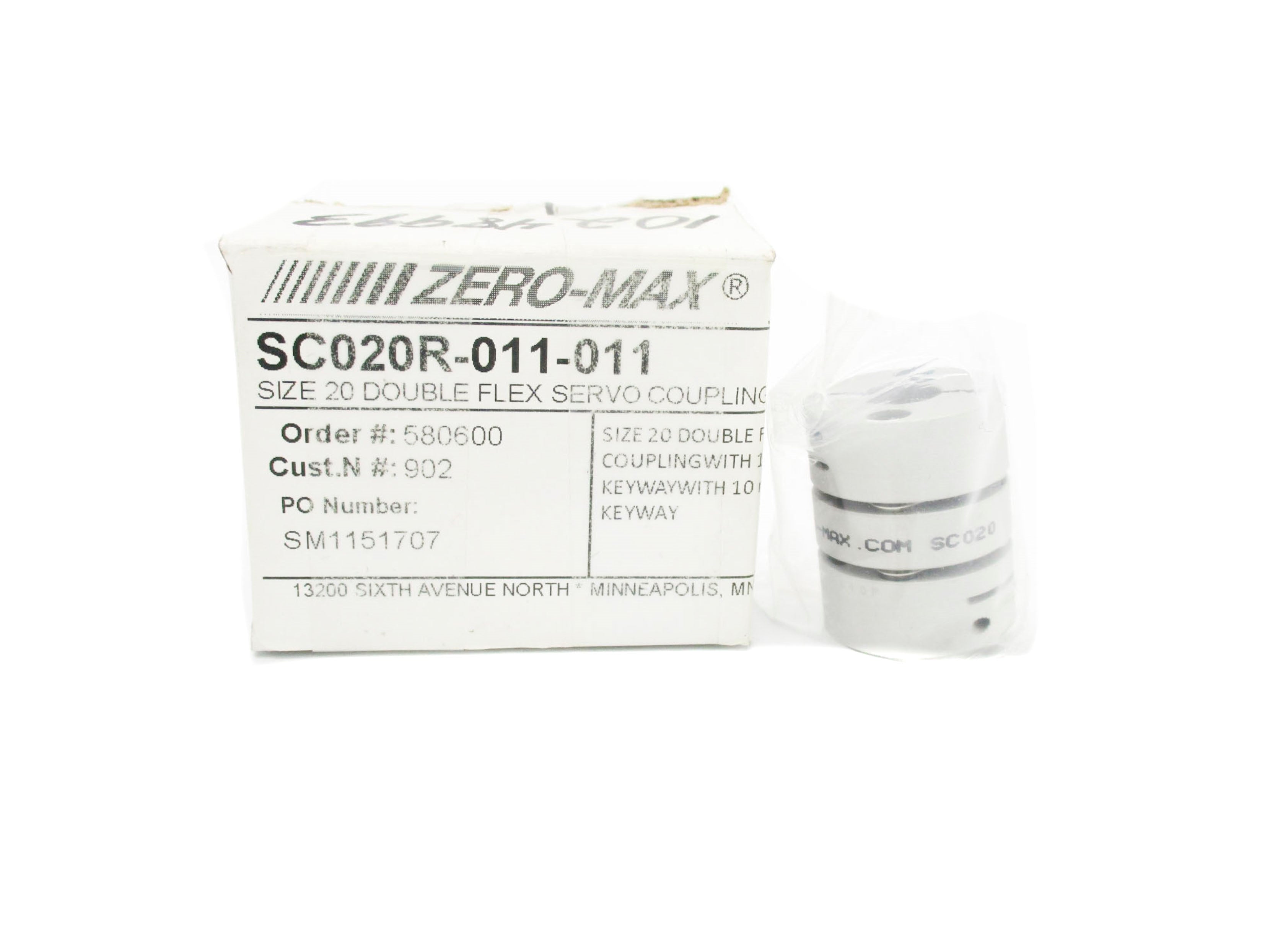 ZERO-MAX SC020R-011-011 NSMP