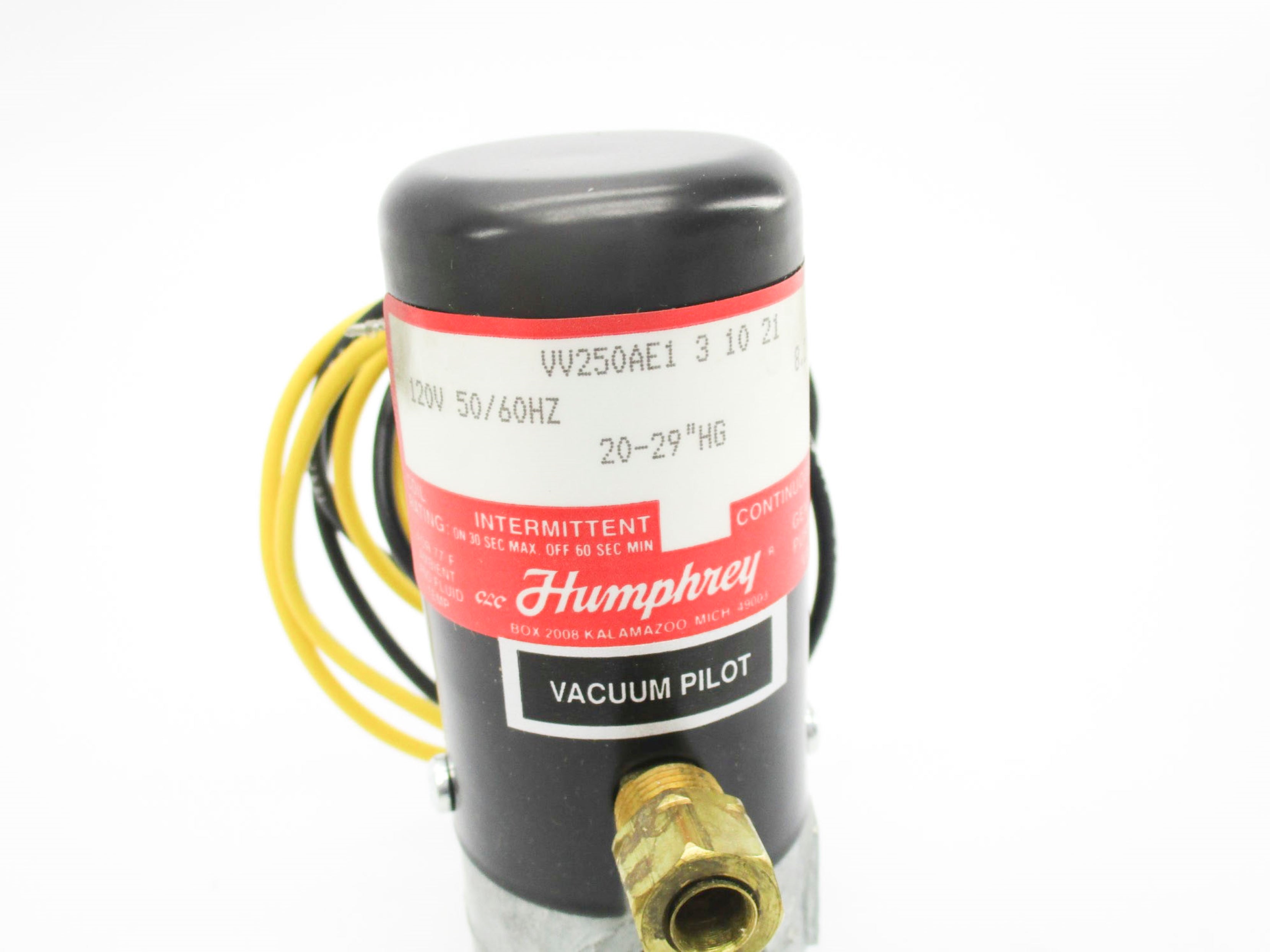 HUMPHREY VV250AE131021 120V NSMP