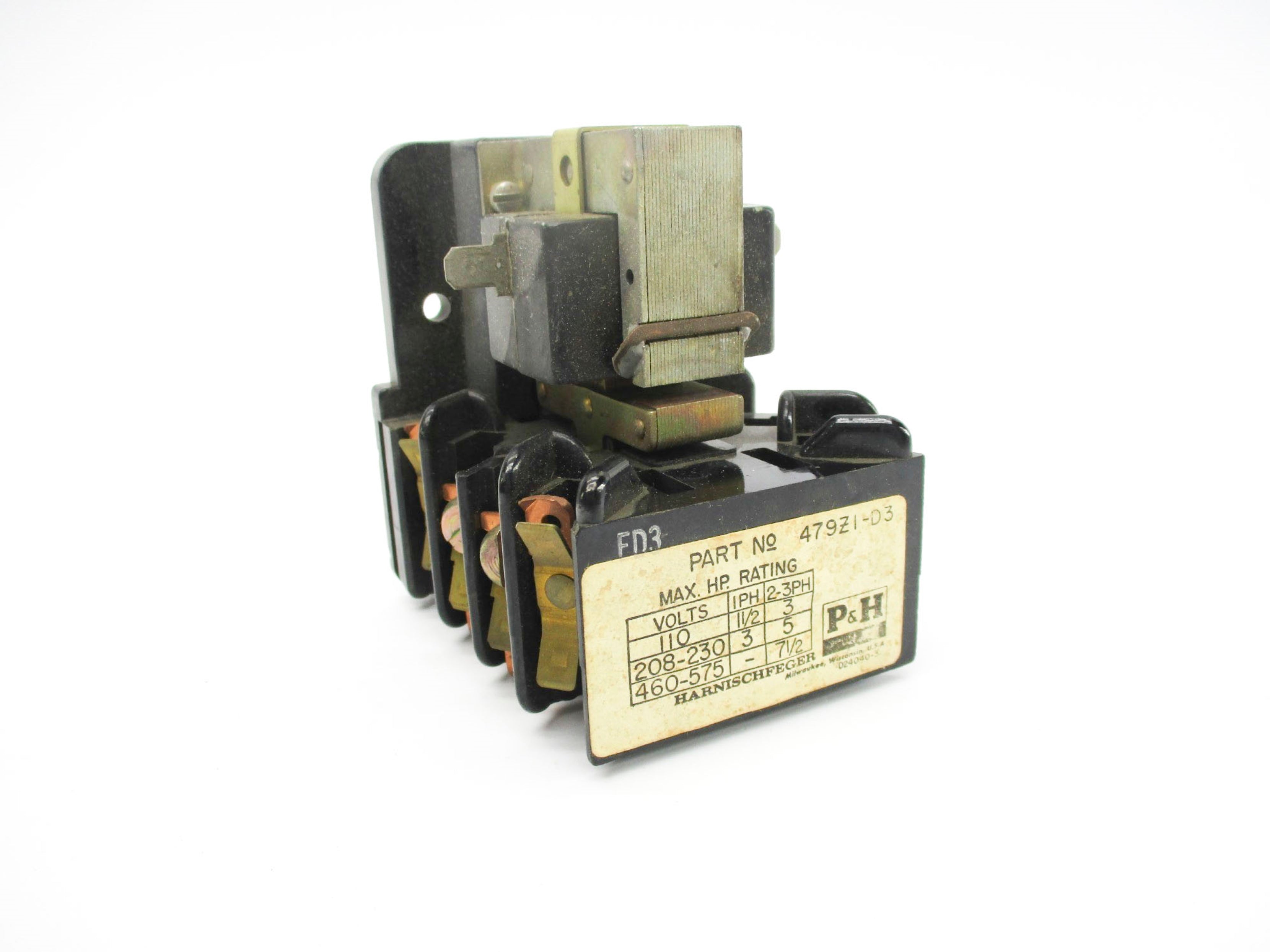 HARNISCHFEGER 479Z1D3 24V NSMP