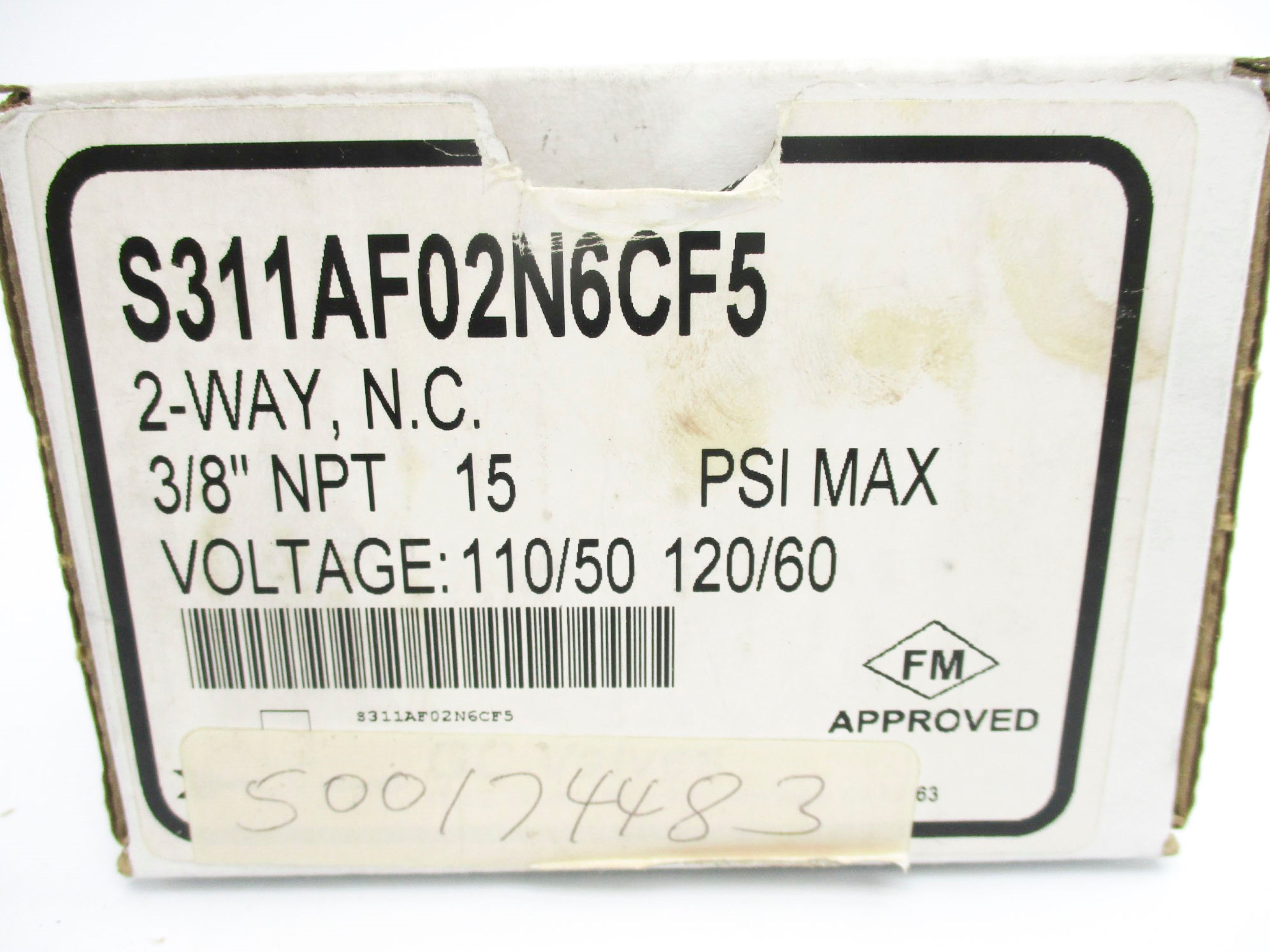 ITT S311AF02N6CF5 110/120V 15-24PSI  NSMP