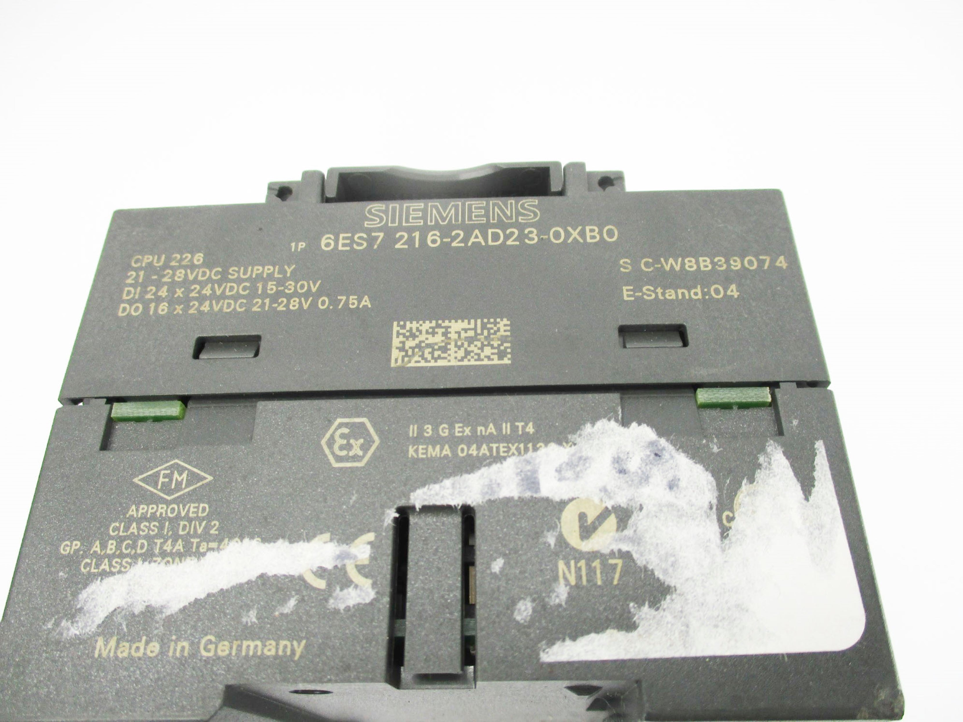 SIEMENS 6ES7216-2AD23-0XB0 (AS PICTURED) NSNP