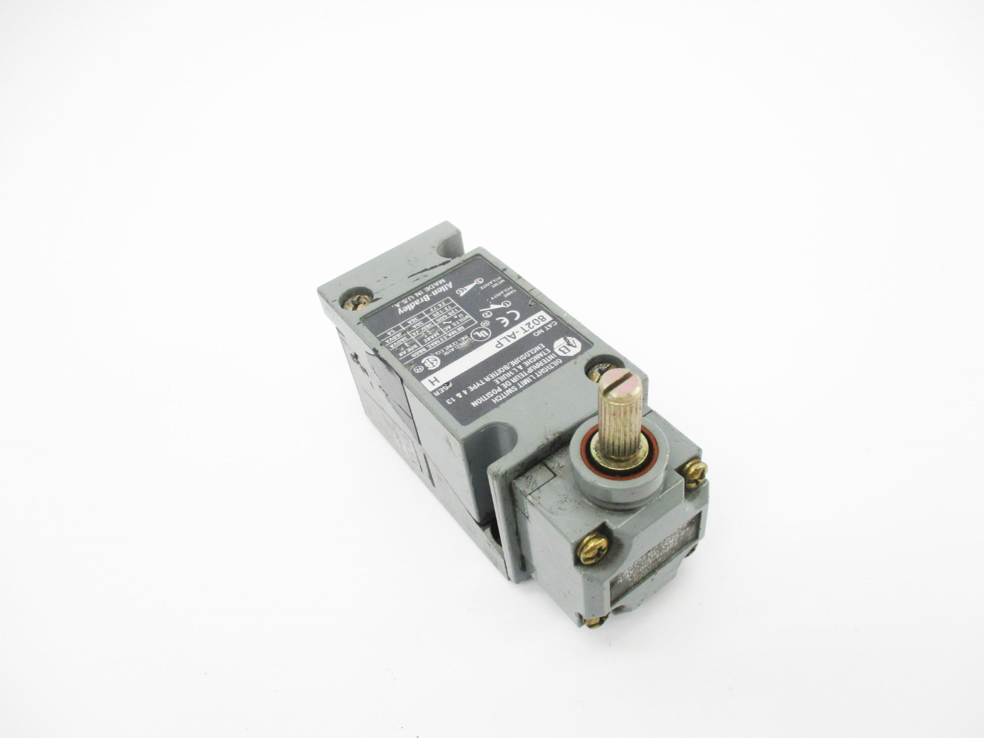 ALLEN BRADLEY 802T-ALP SER. H UNMP
