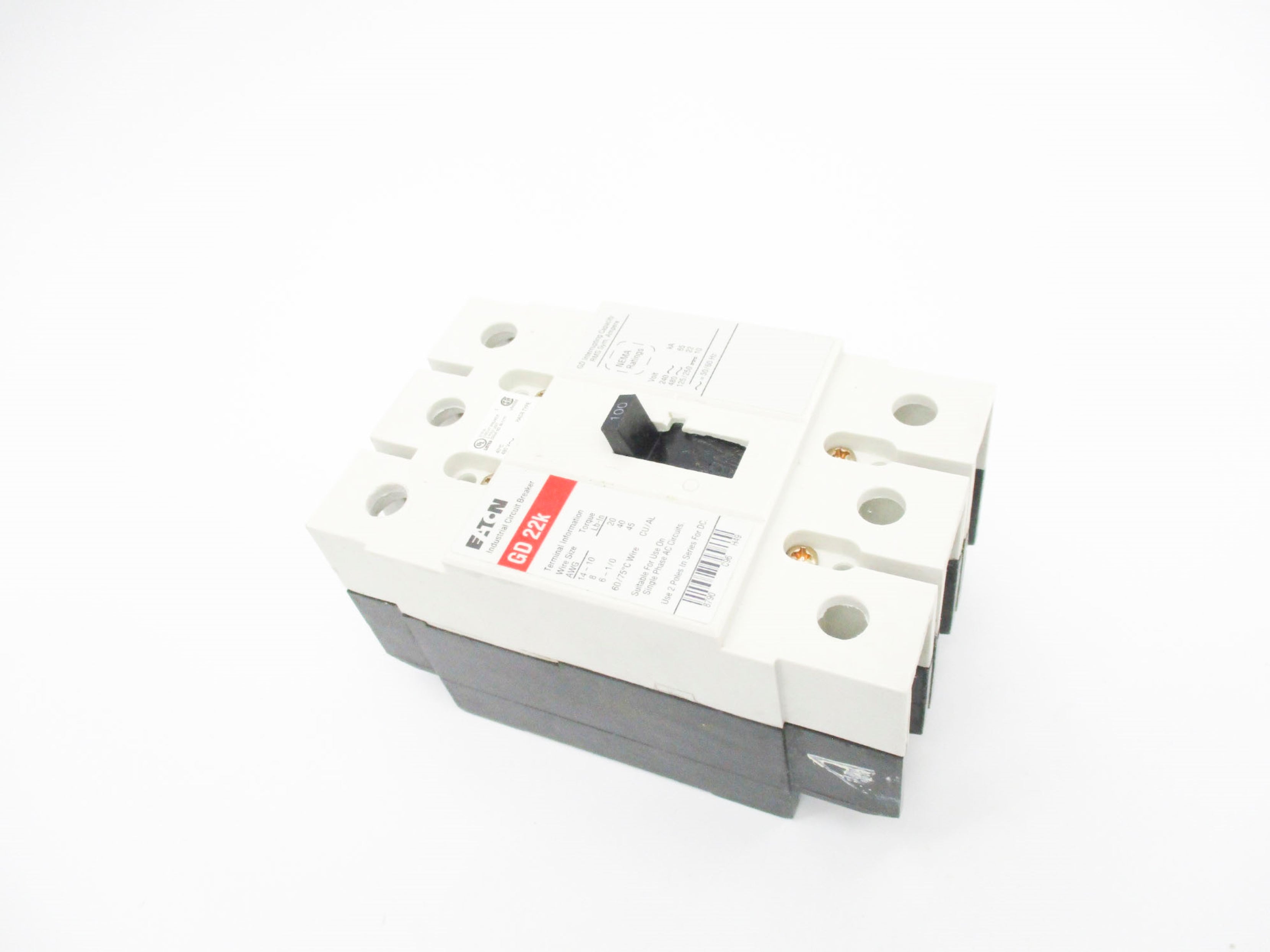 EATON GD3100 100A 480V NSMP