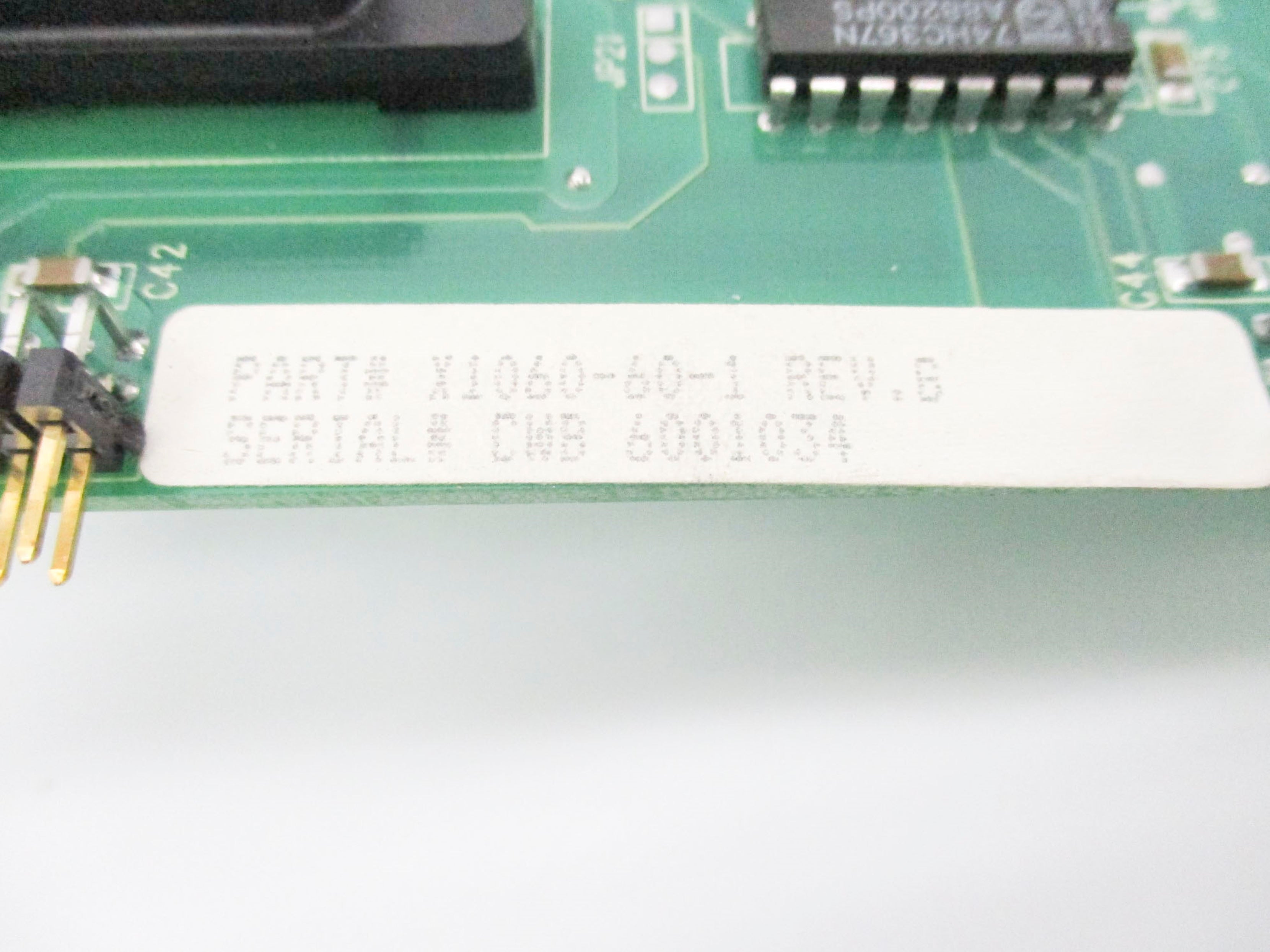 ENERSYS X1060-60-1 REV. G UNMP