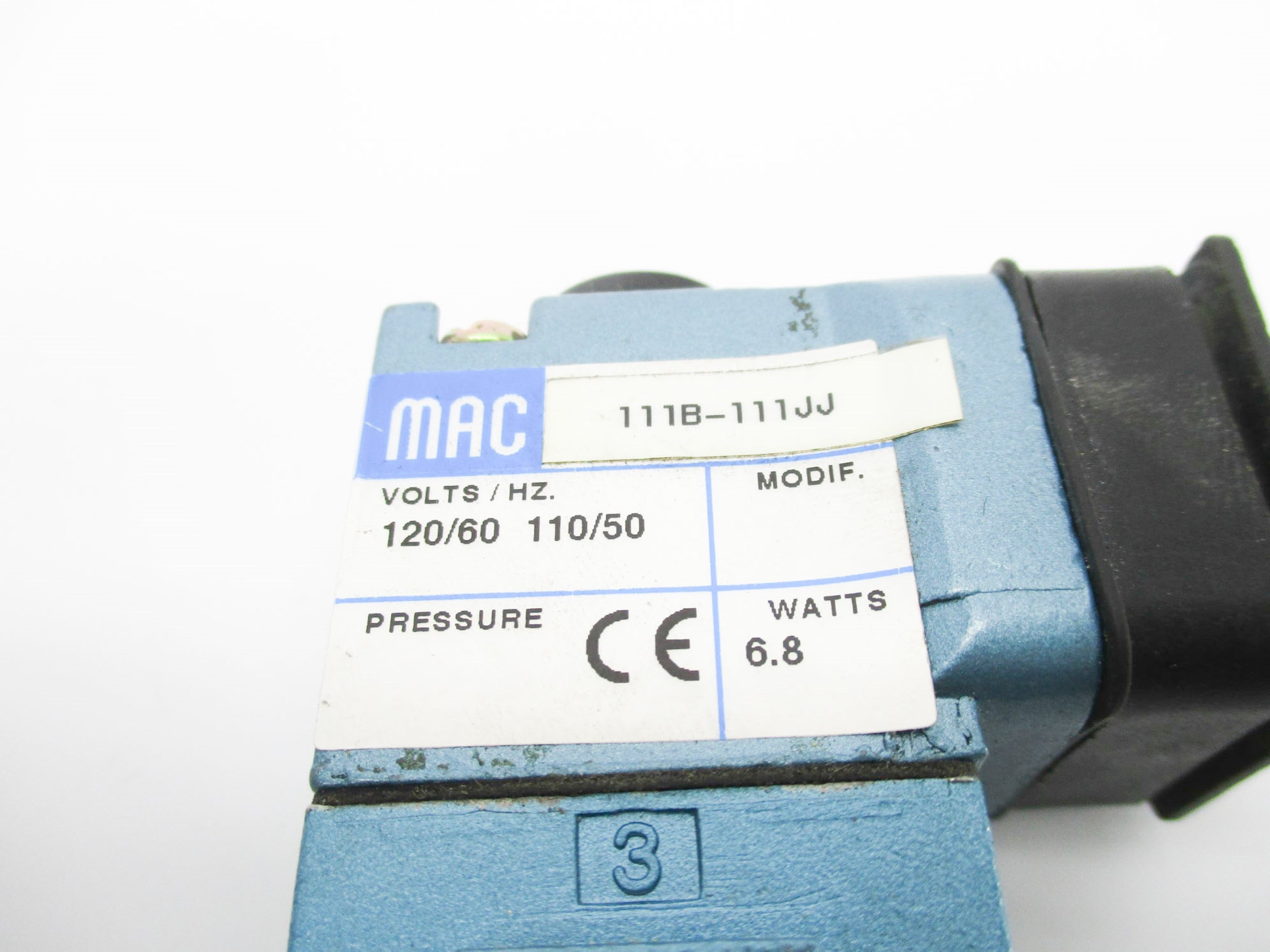 MAC 111B-111JJ 120/110V UNMP