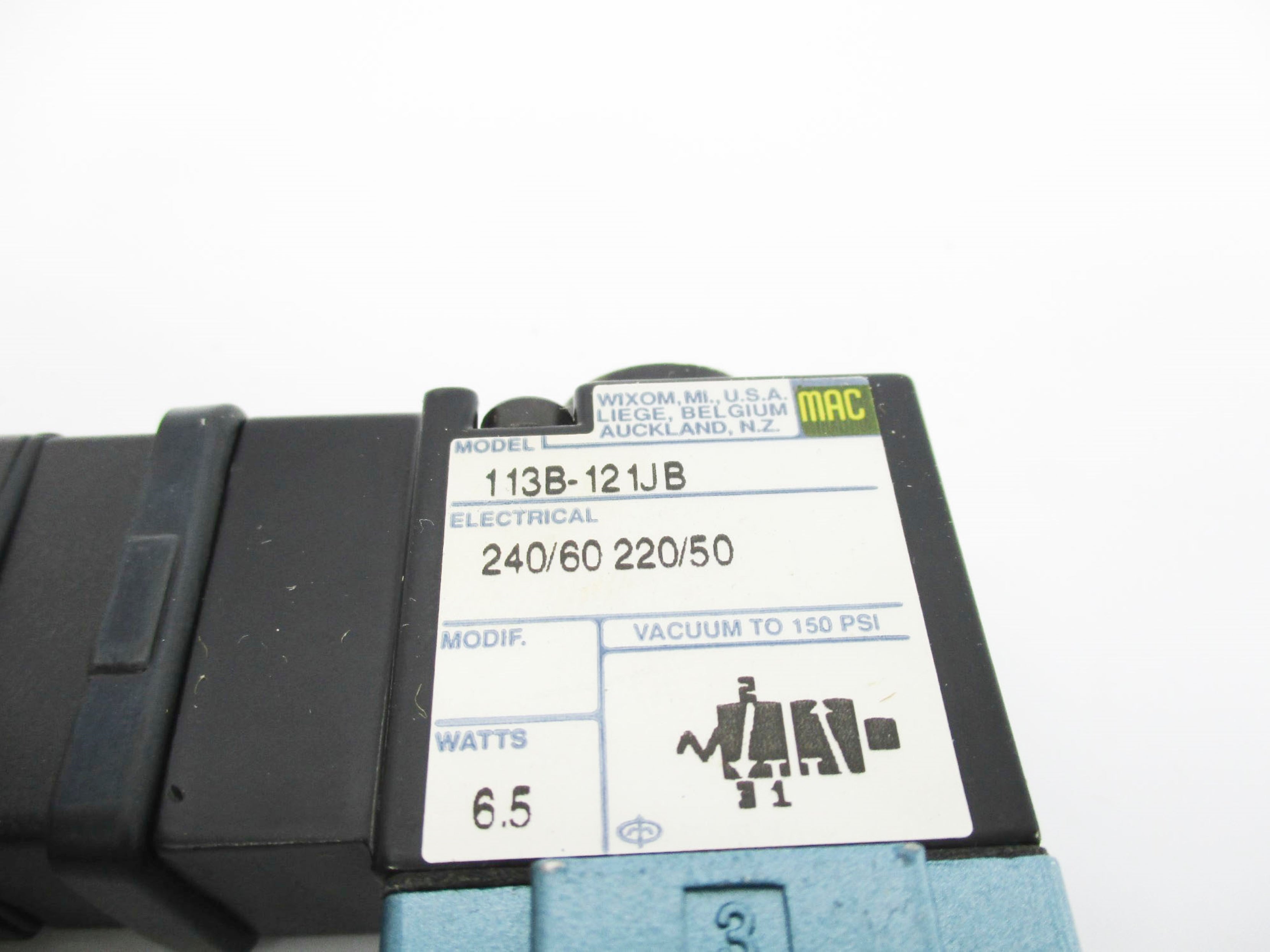 MAC 113B-121JB 240/220V 150PSI NSNP