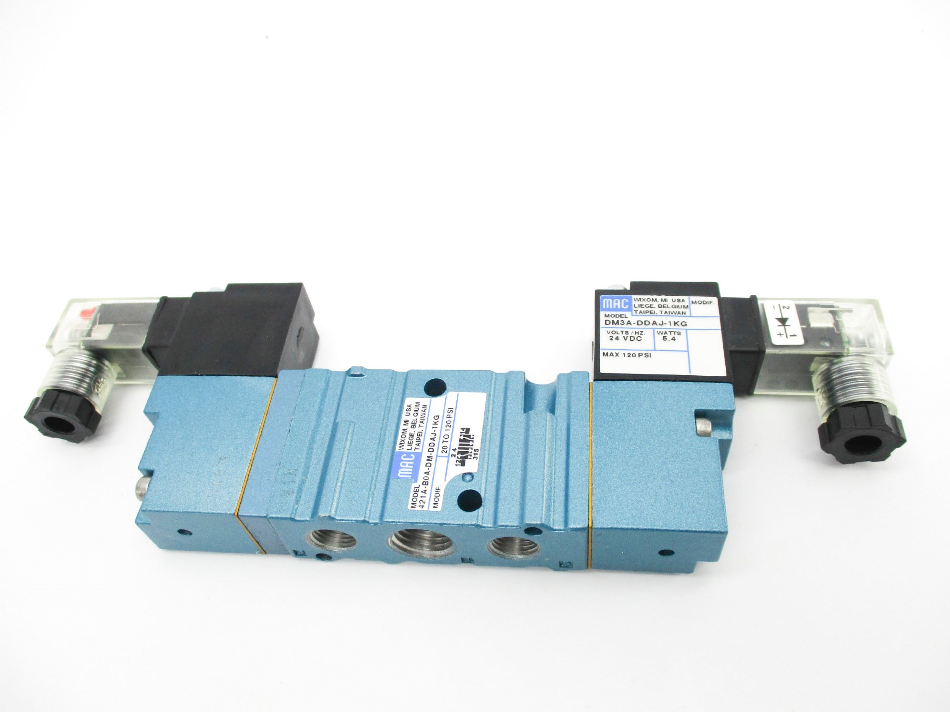MAC 421A-B0A-DM-DDAJ-1KG 24V 20-120PSI NSMP