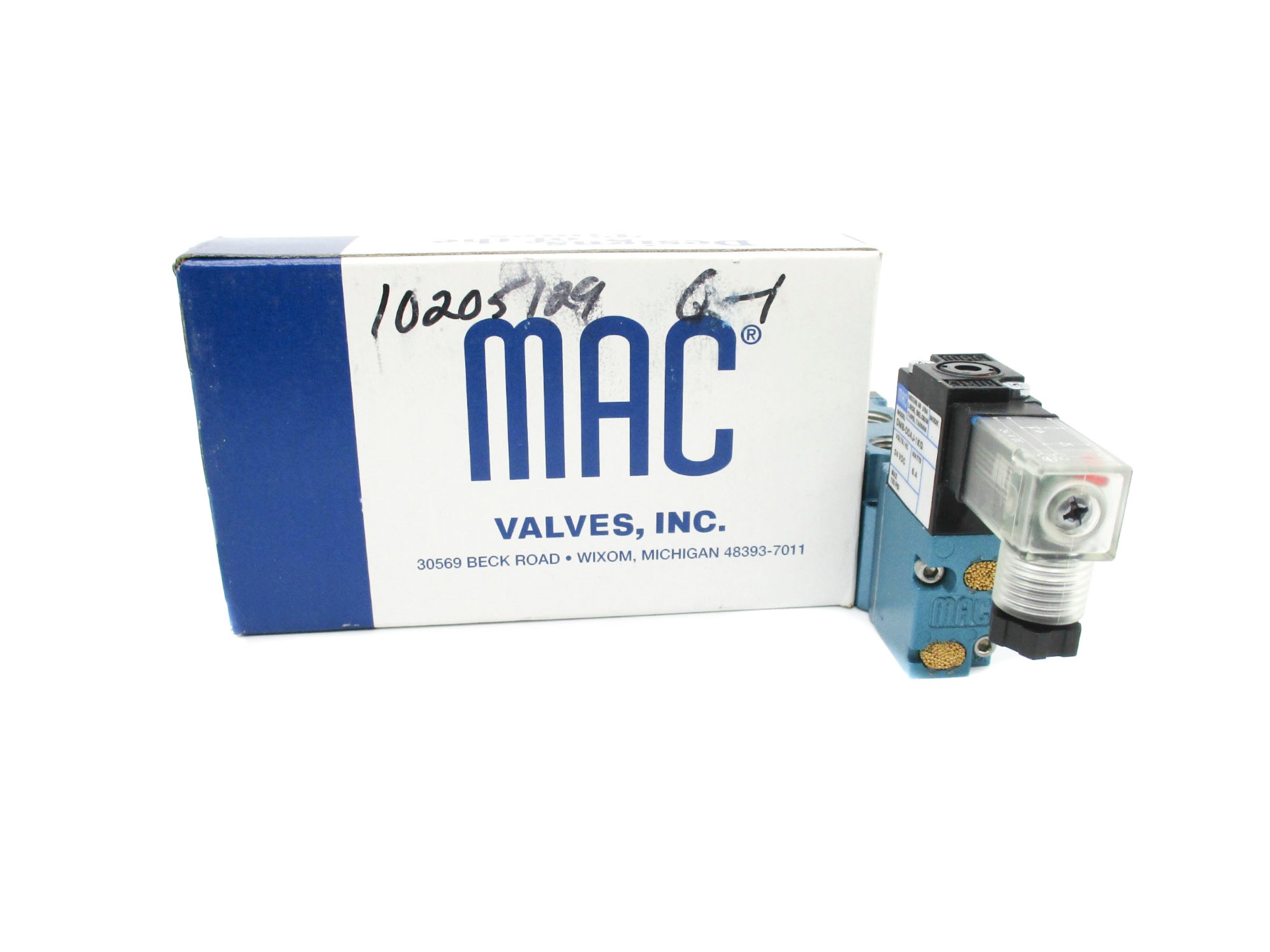 MAC 411A-B0B-DM-DDAJ-1KG 24V 120PSI NSMP