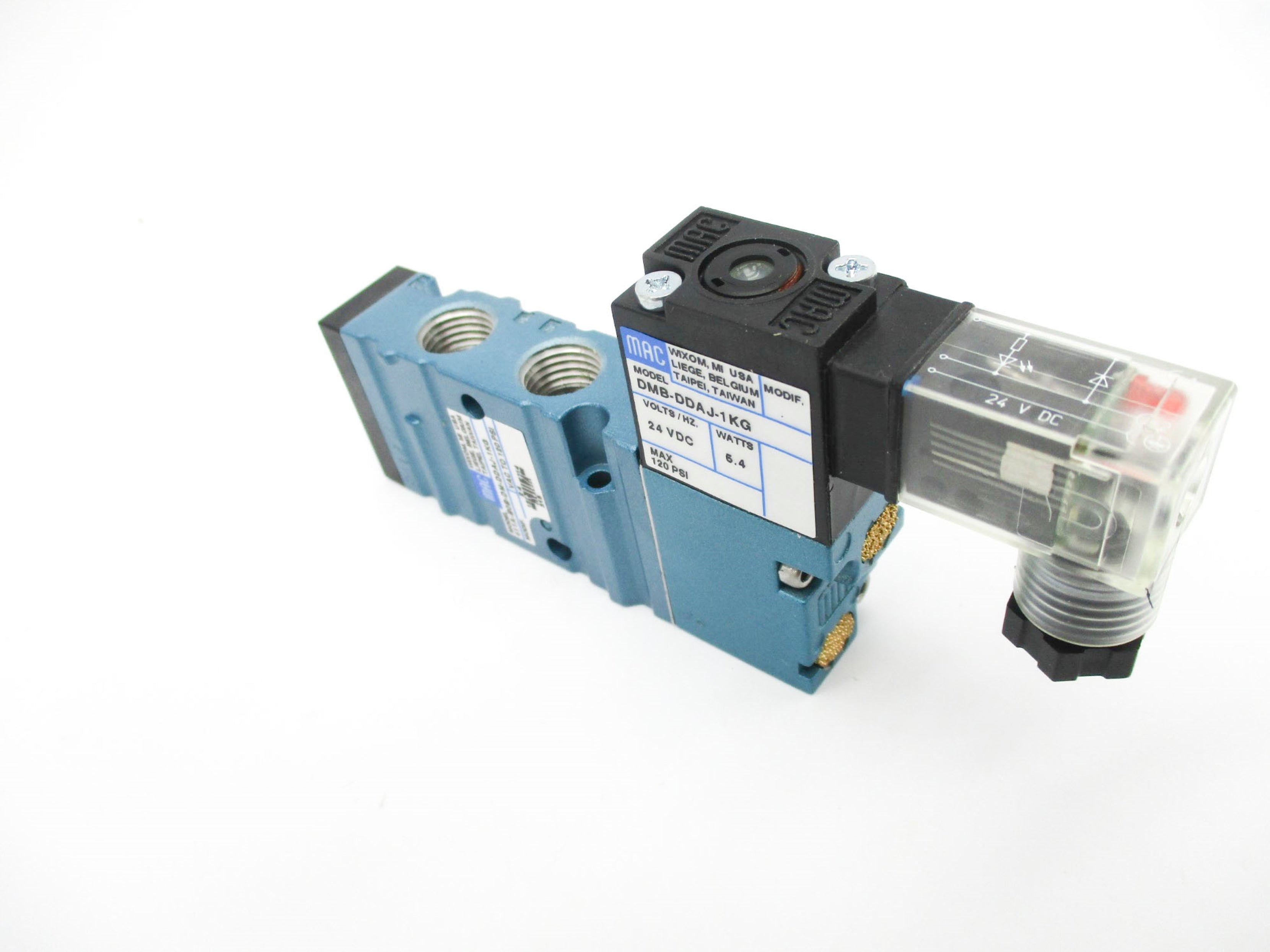 MAC 411A-B0B-DM-DDAJ-1KG 24V 120PSI NSMP