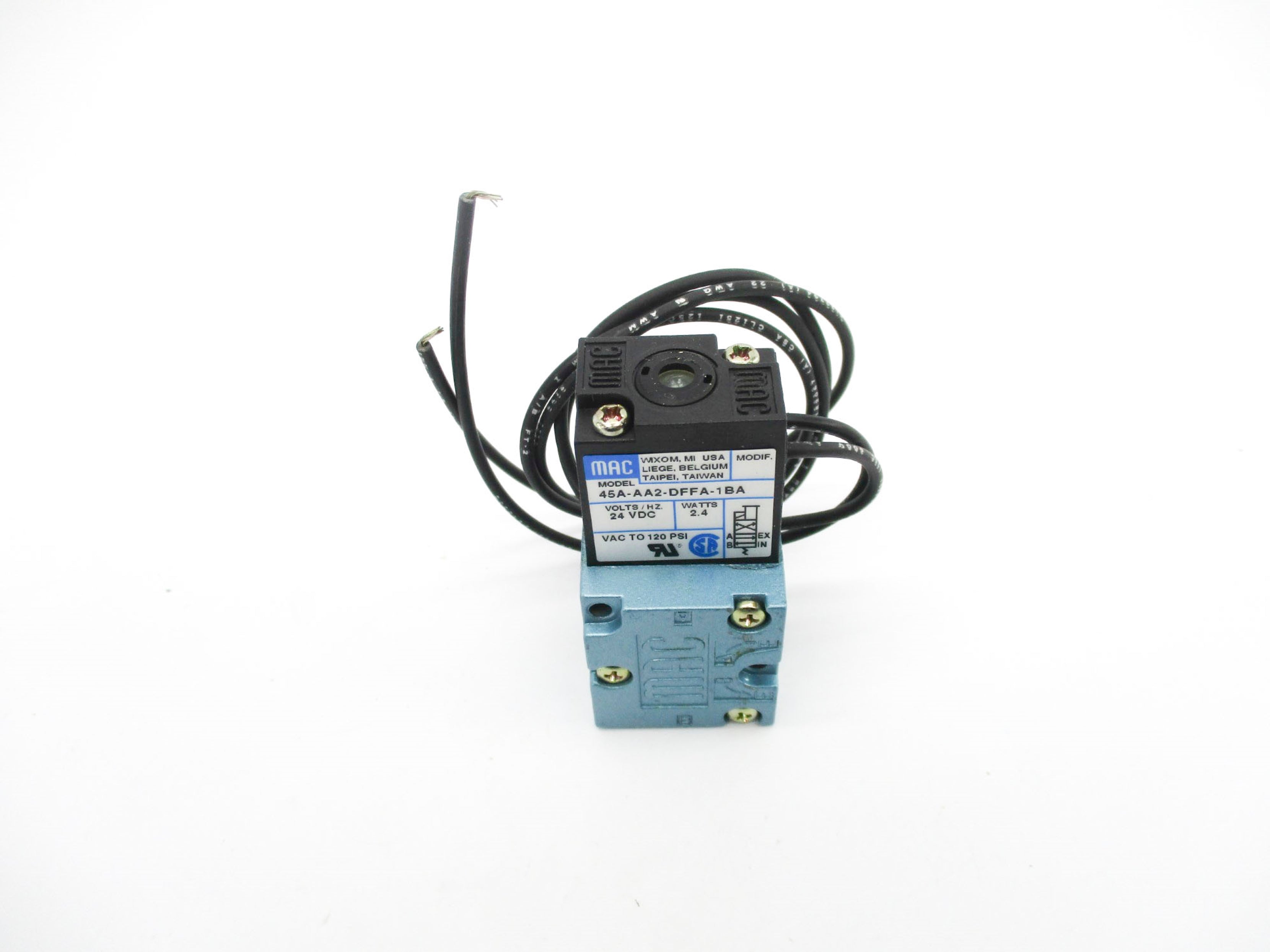 MAC 45A-AA2-DFFA-1BA 24V 120PSI NSMP