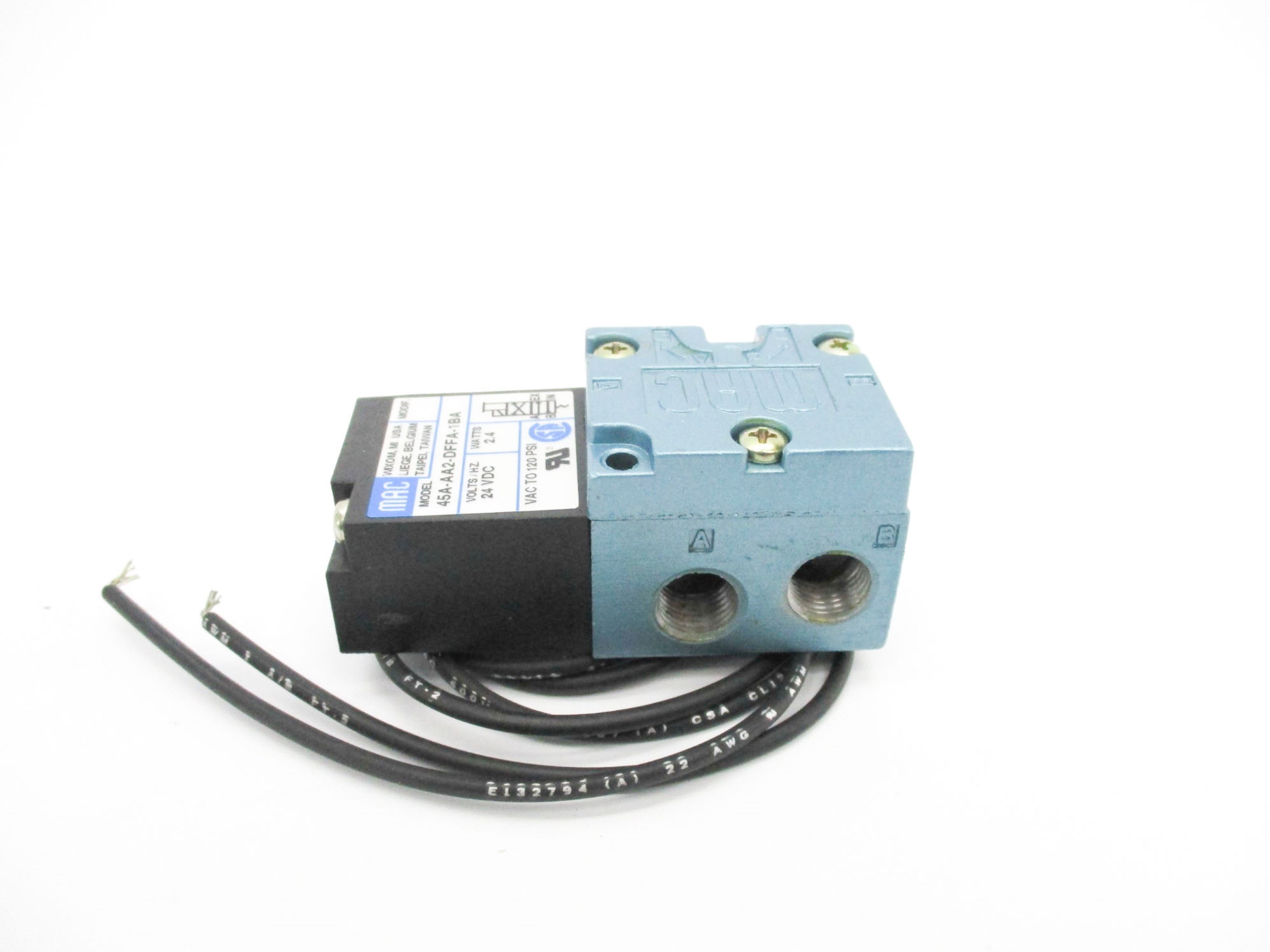 MAC 45A-AA2-DFFA-1BA 24V 120PSI NSMP