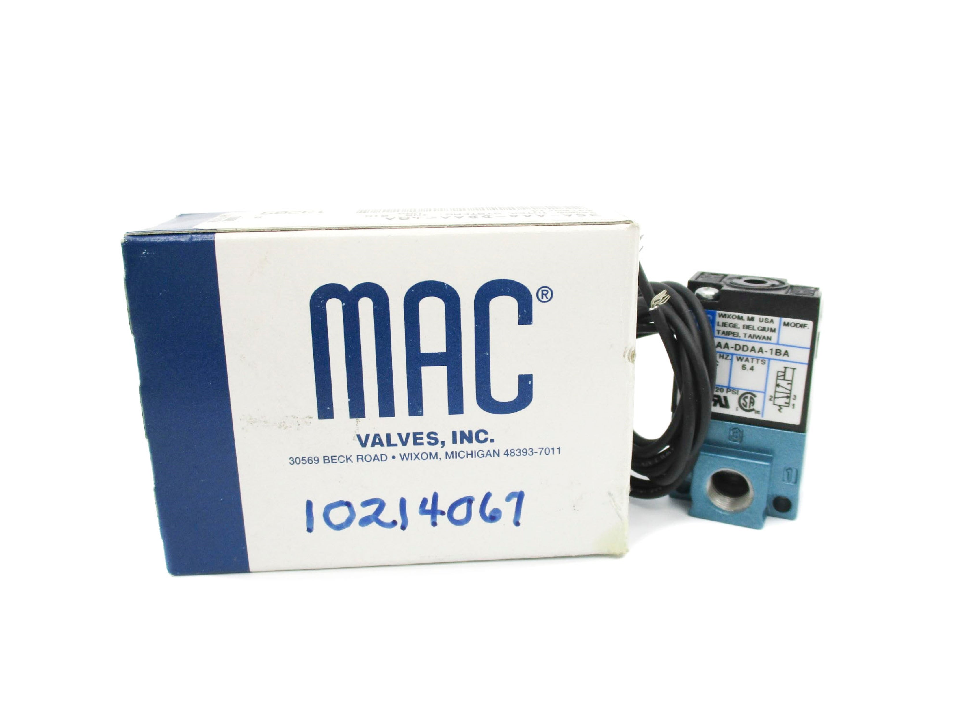 MAC 35A-AAA-DDAA-1BA 24V 120PSI NSMP