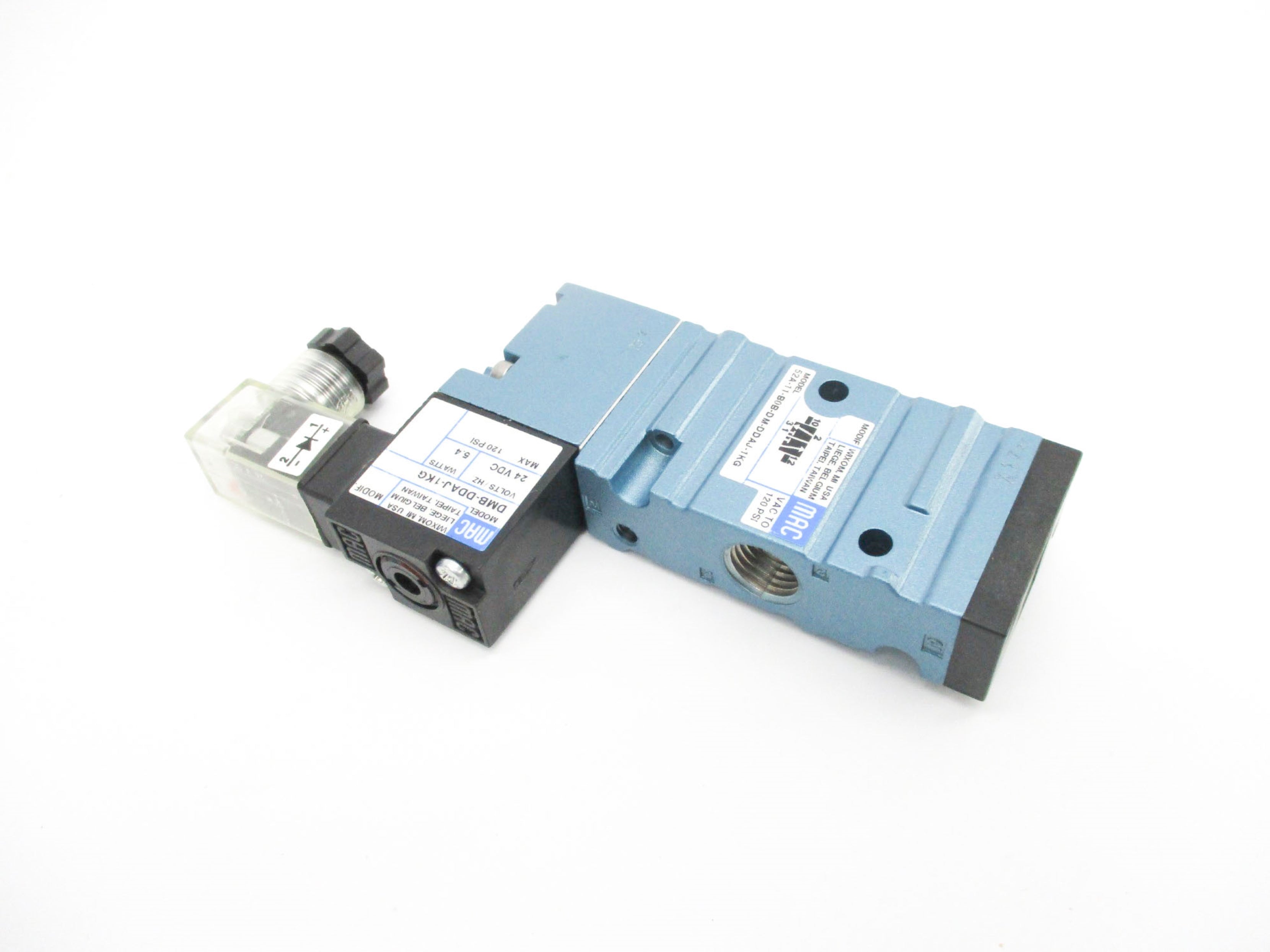 MAC 52A-11-B0B-DM-DDAJ-1KG 24V 120PSI NSMP