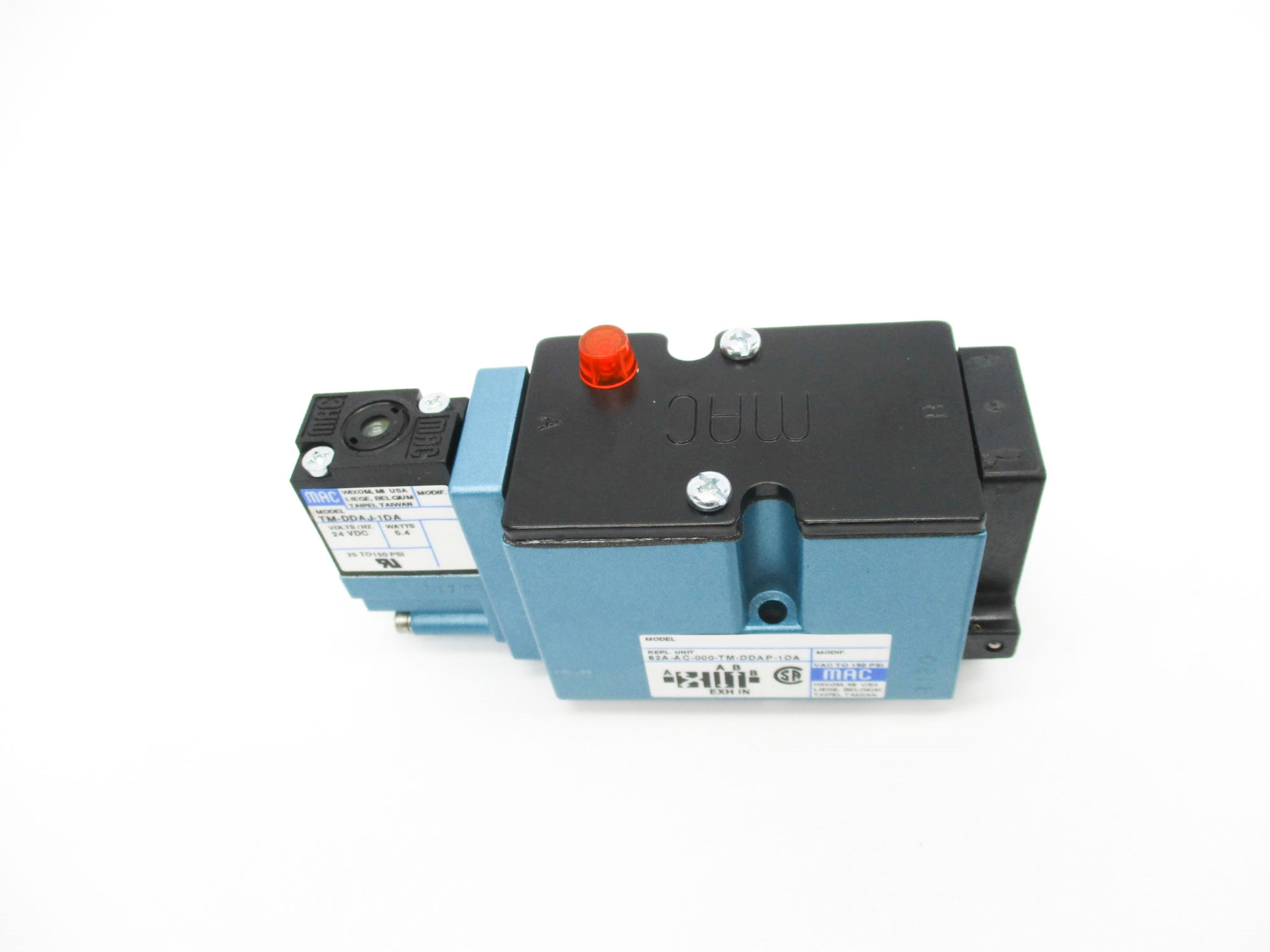 MAC 82A-AC-000-TM-DDAP-1DA 24V 25-150PSI NSMP