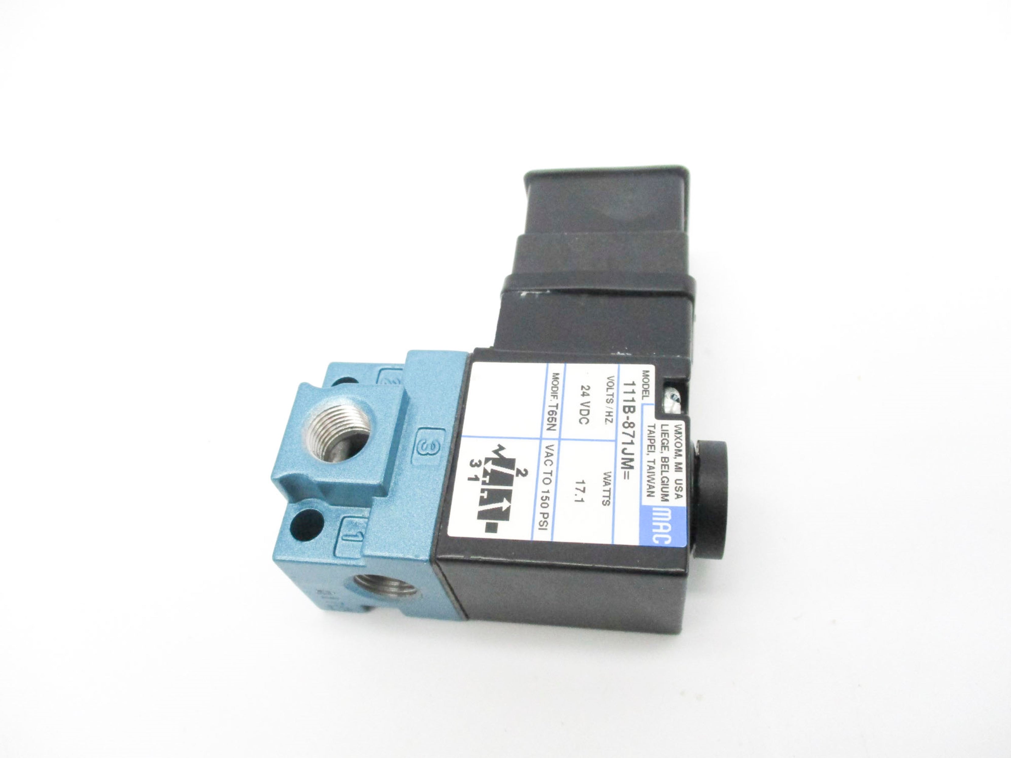 MAC 111B-871JM 24V 150PSI NSMP