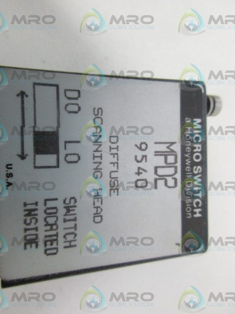 MICROSWITCH MPD2 DIFFUSE SCANNING HEAD *NEW NO BOX*