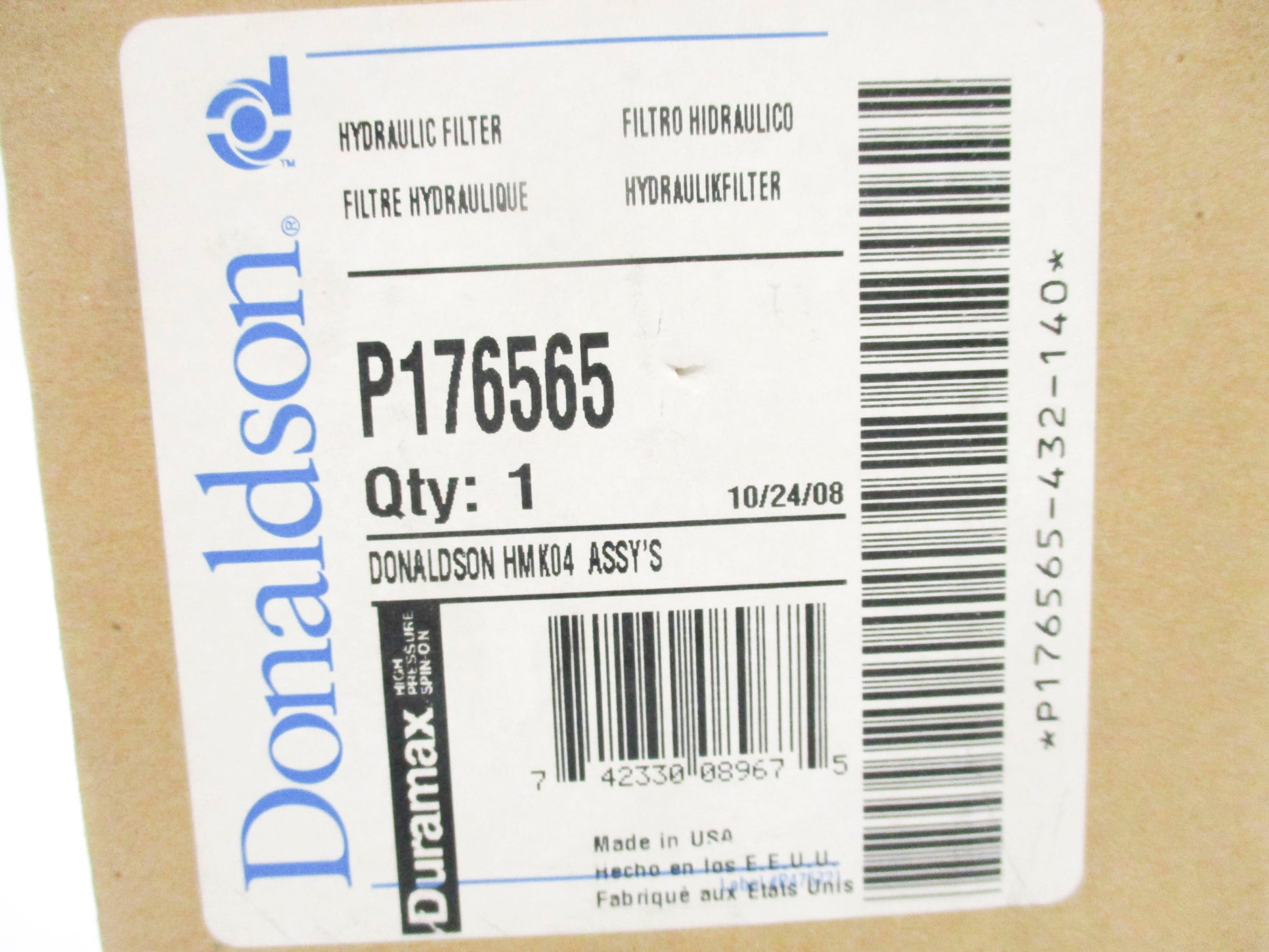 DONALDSON P176565 NSMP