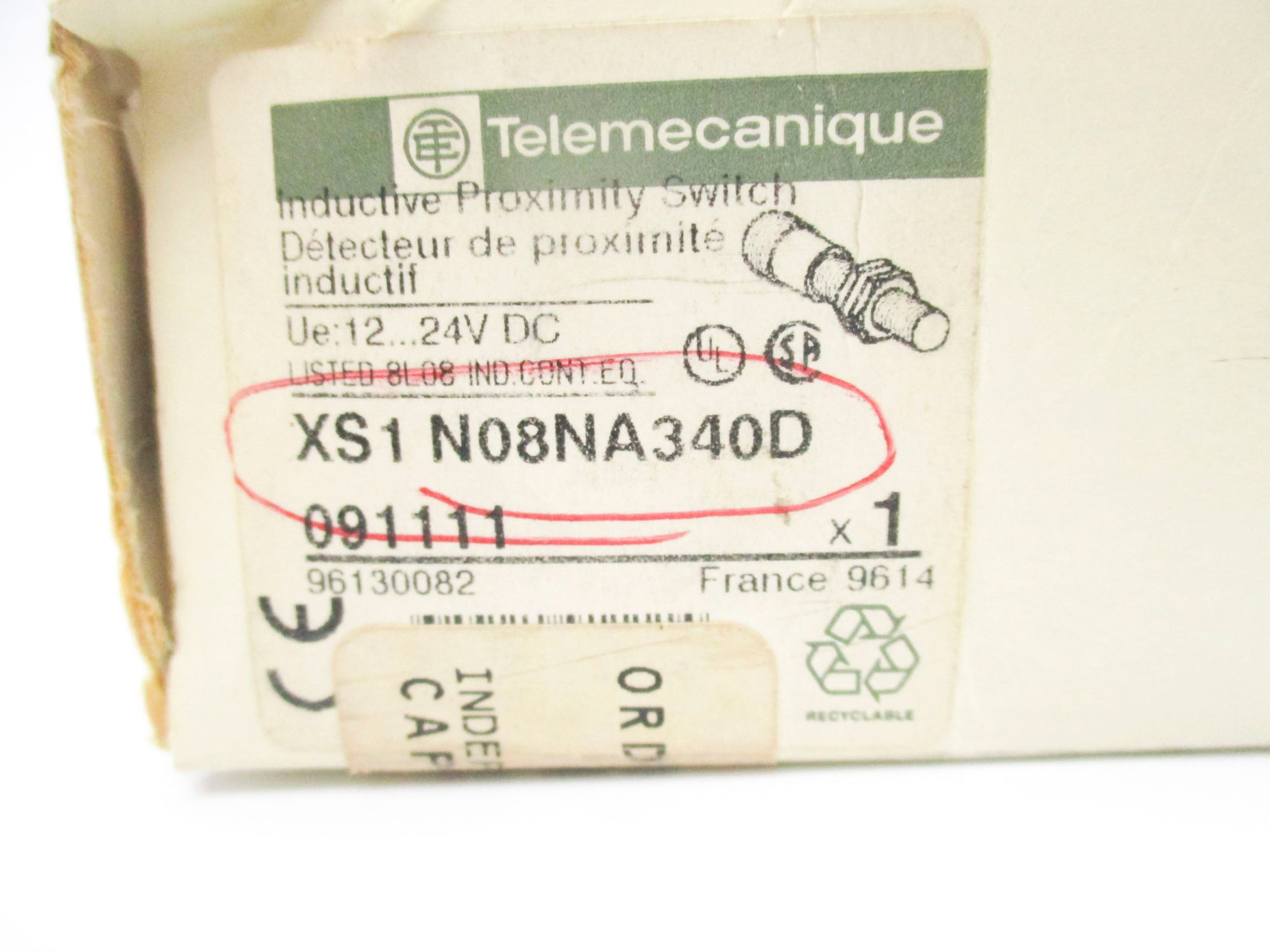 TELEMECANIQUE XS1N08NA340D NSMP