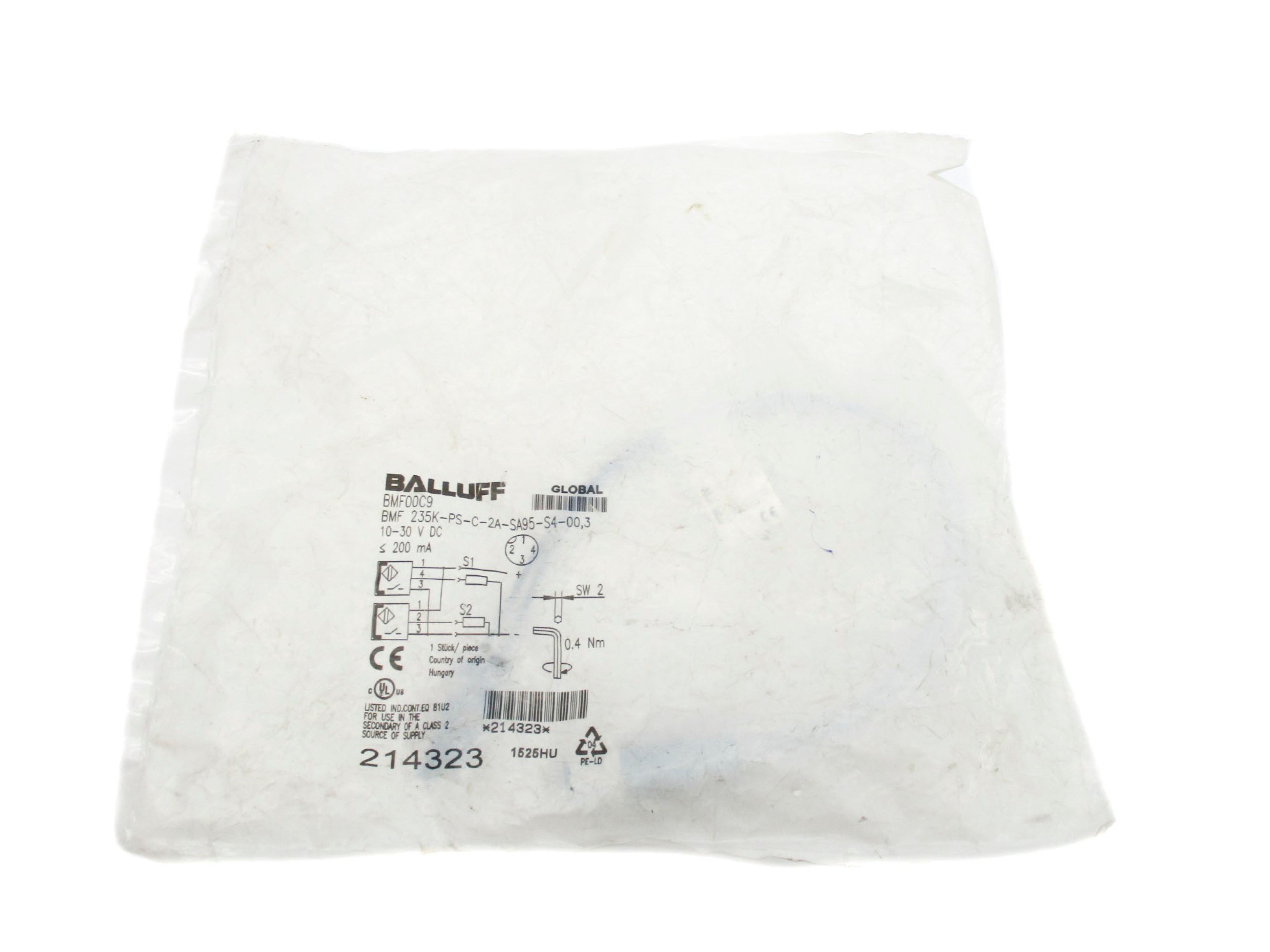 BALLUFF BMF00C9 NSMP