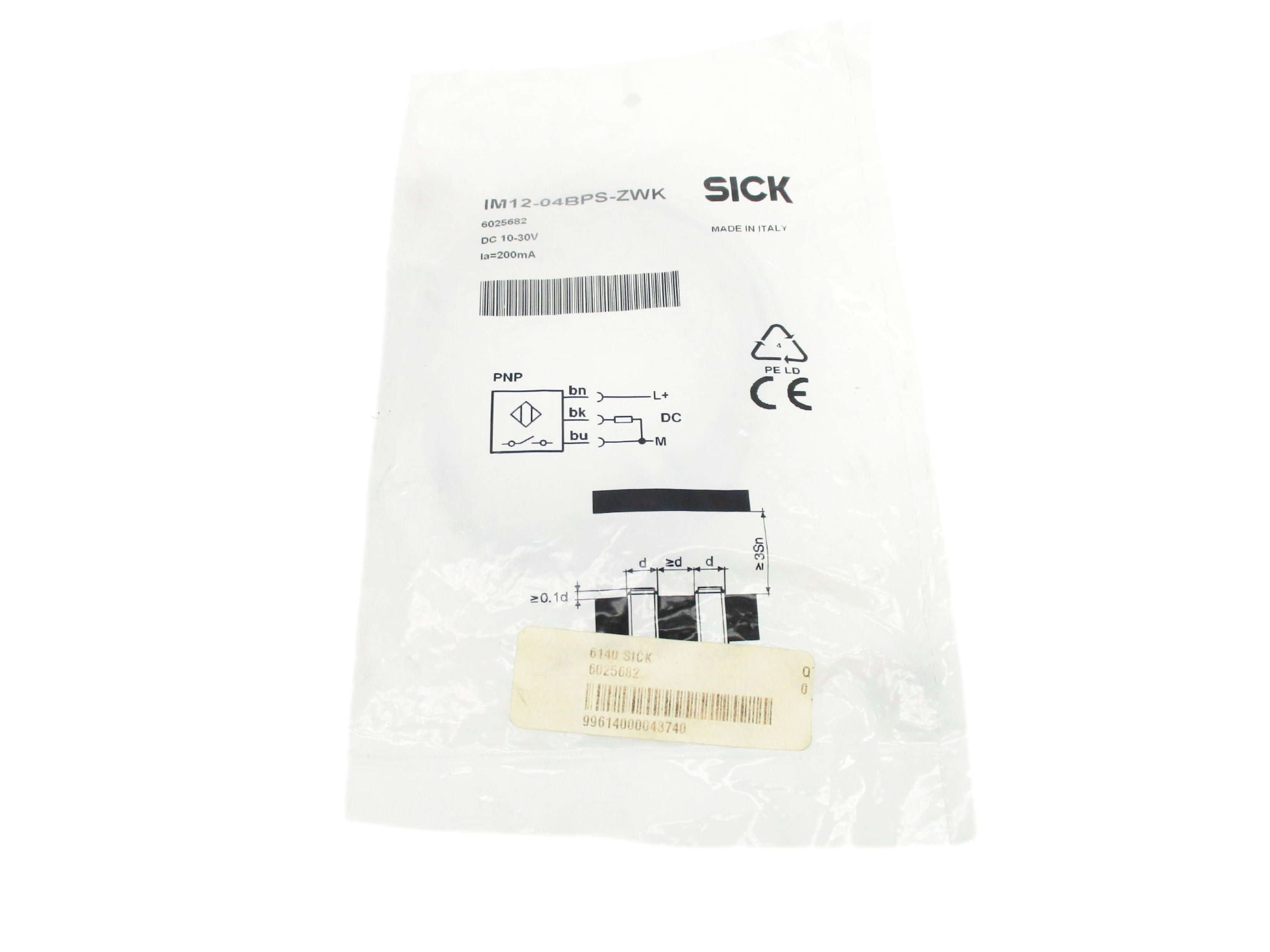 SICK IM12-04BPS-ZWK NSMP