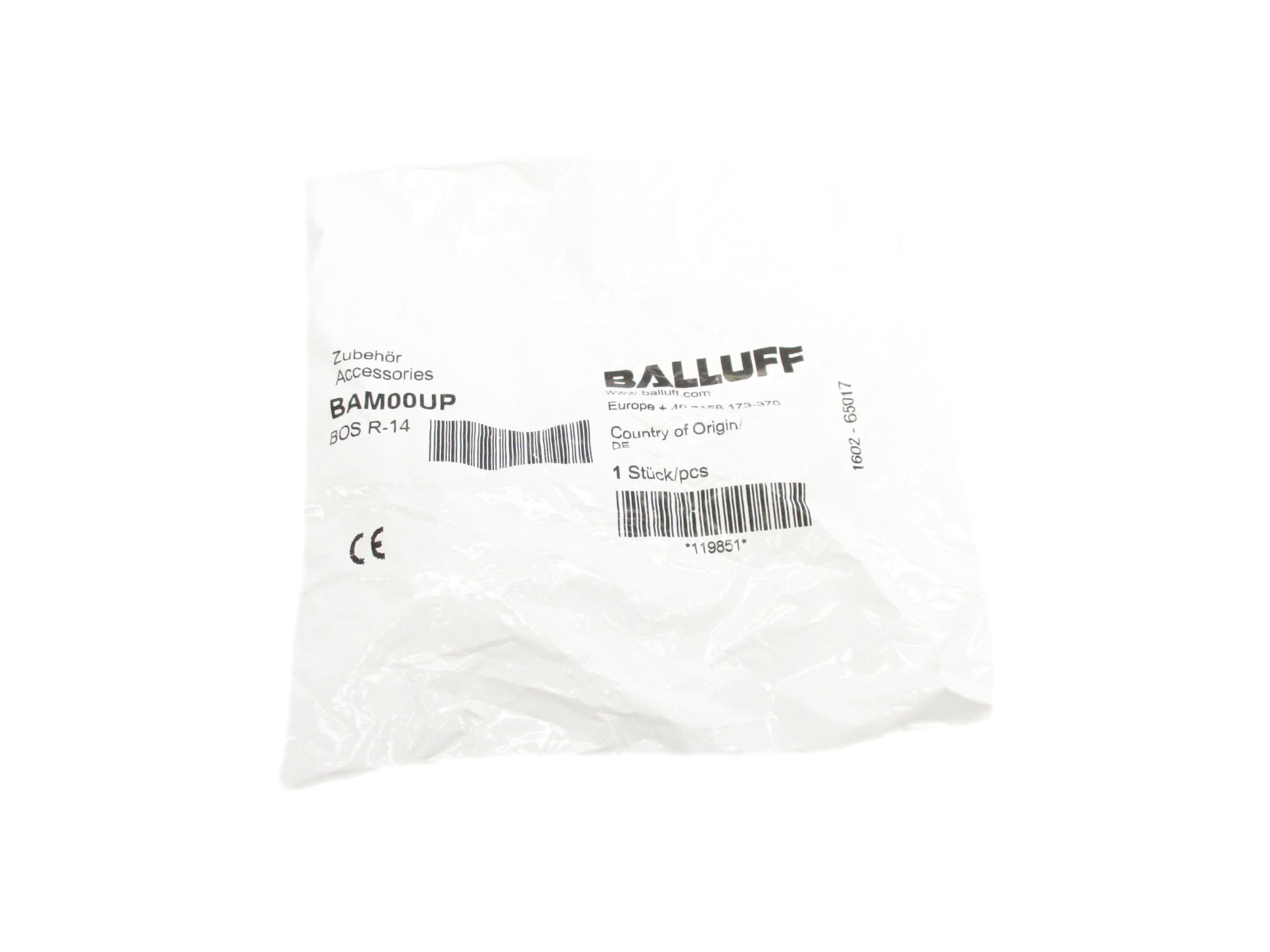 BALLUFF BAM00UP NSMP
