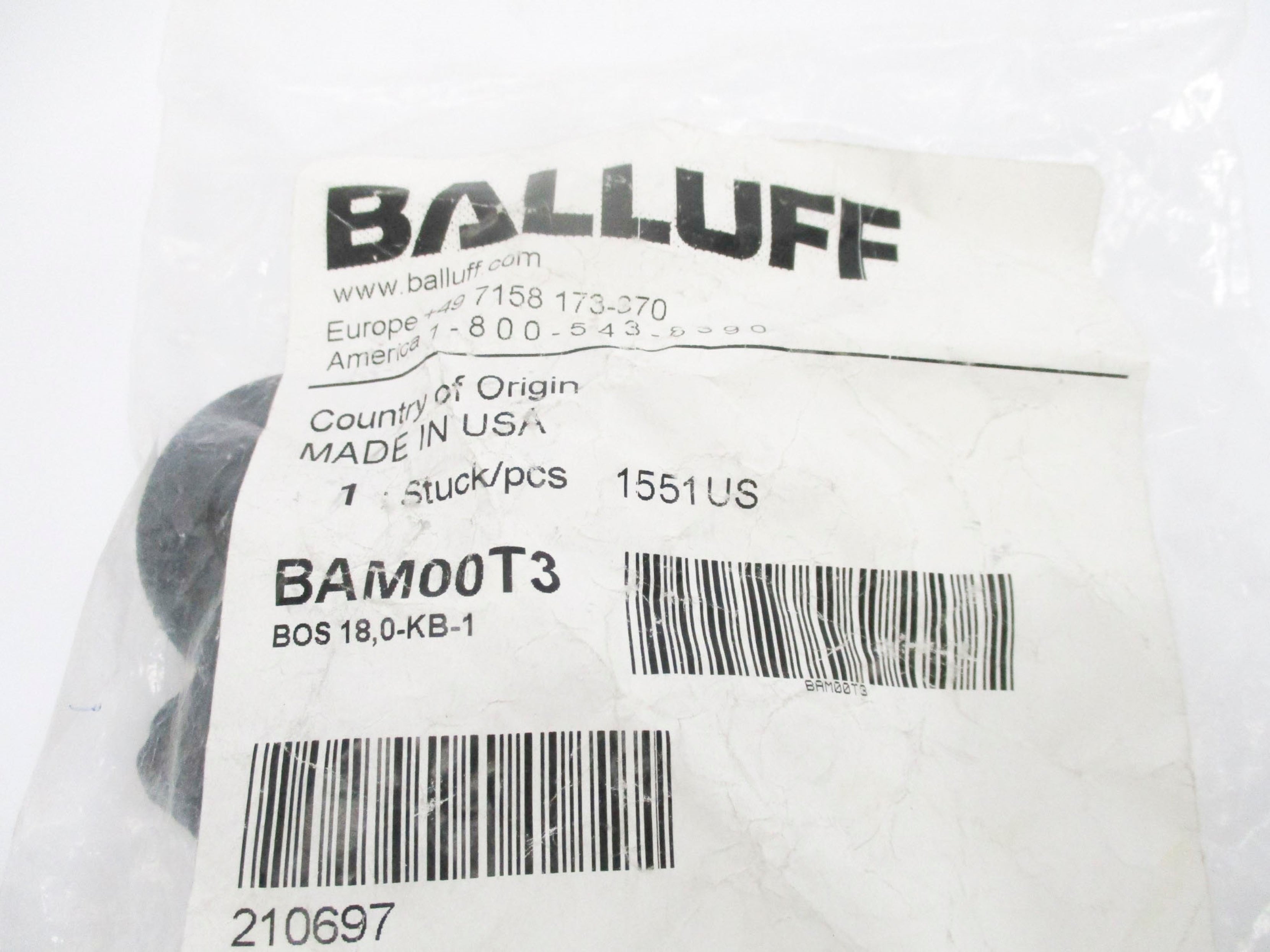 BALLUFF BAM00T3 NSMP