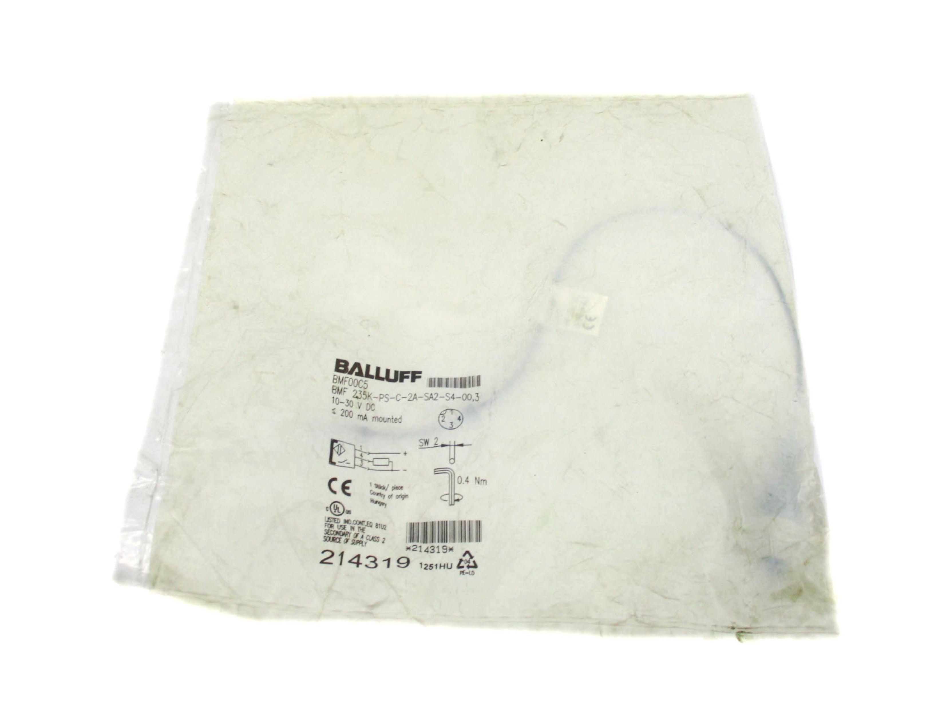BALLUFF BMF00C5 NSMP