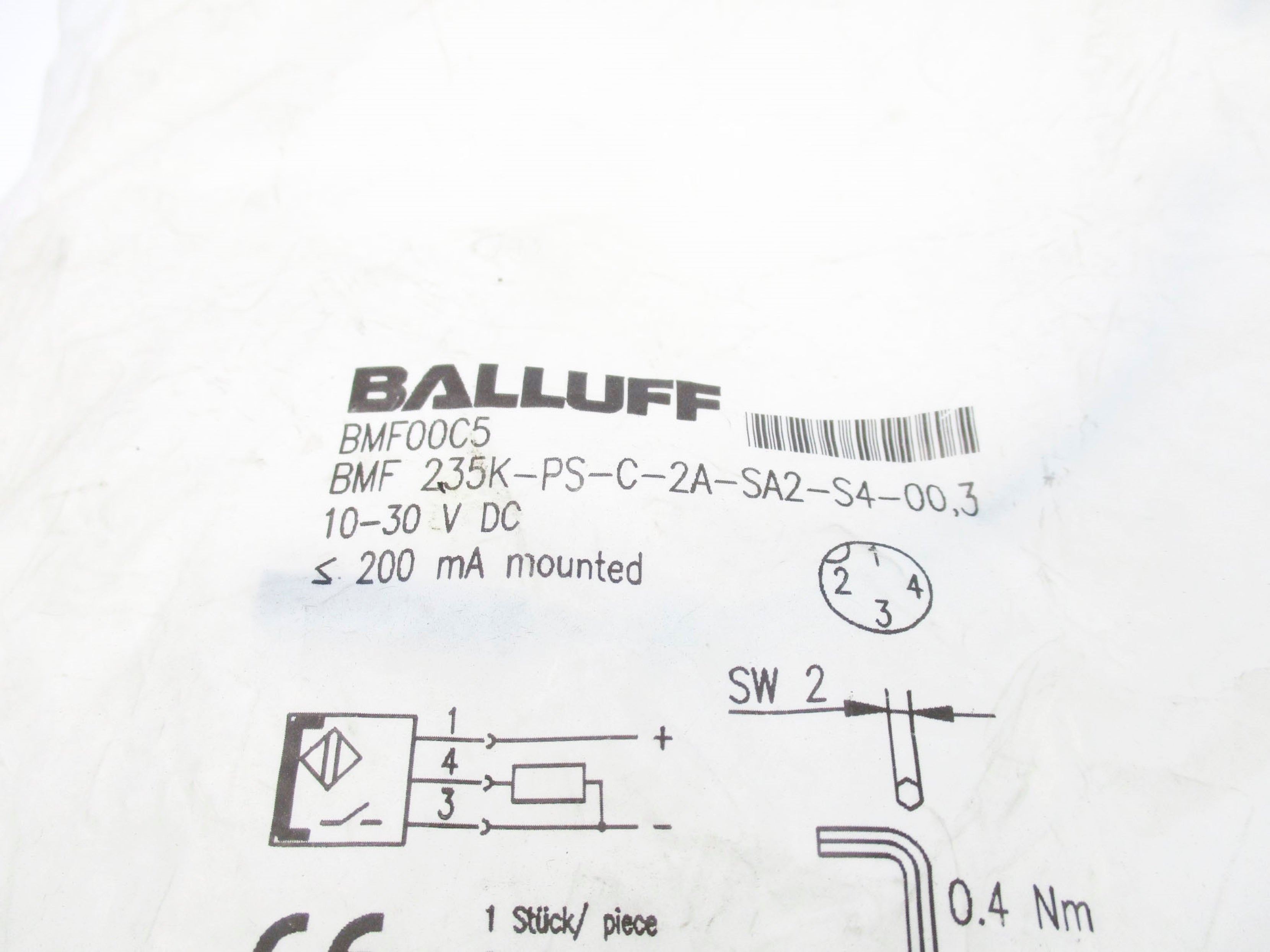 BALLUFF BMF00C5 NSMP