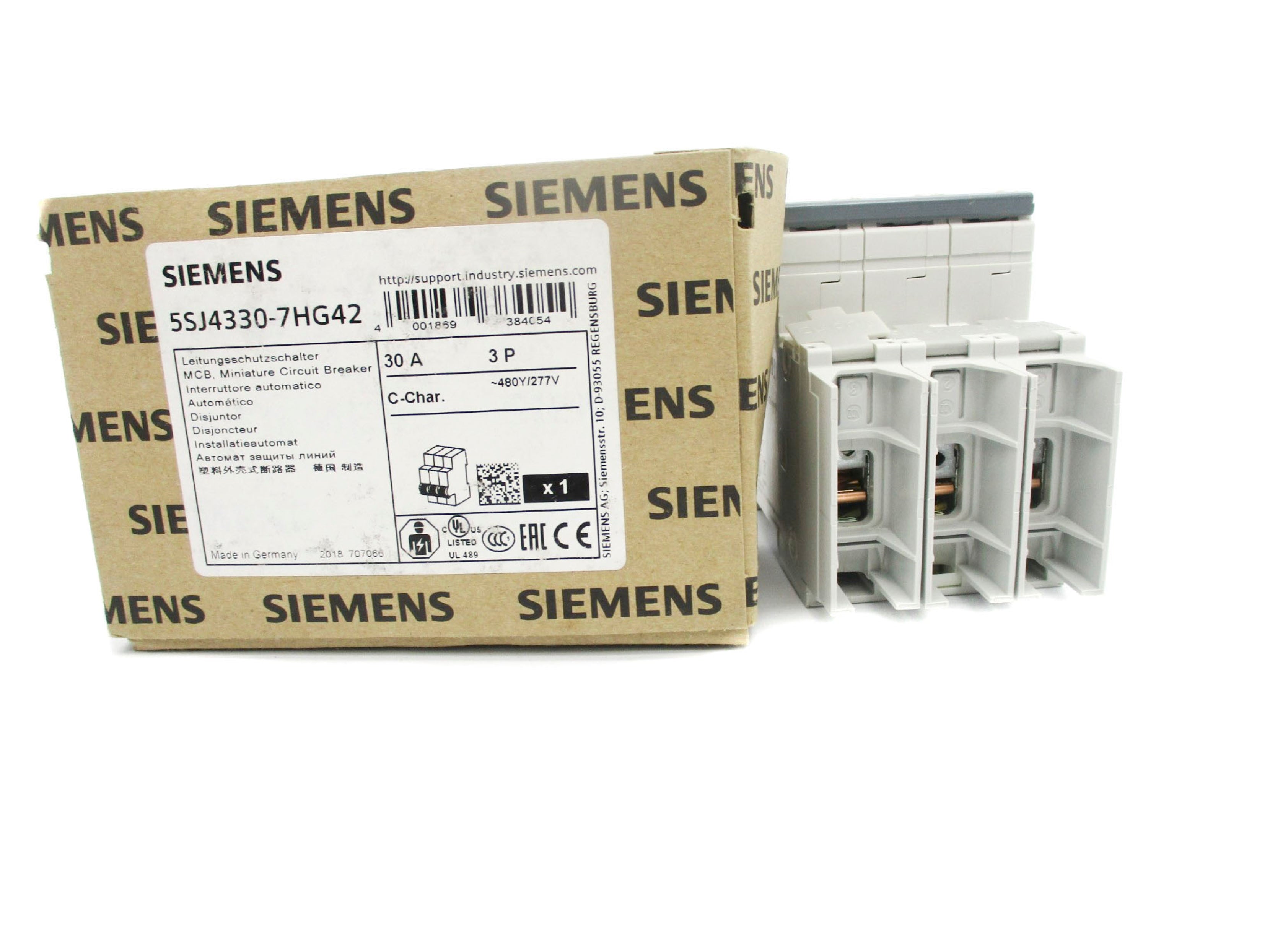 SIEMENS 5SJ4330-7HG42 277V 30A NSMP