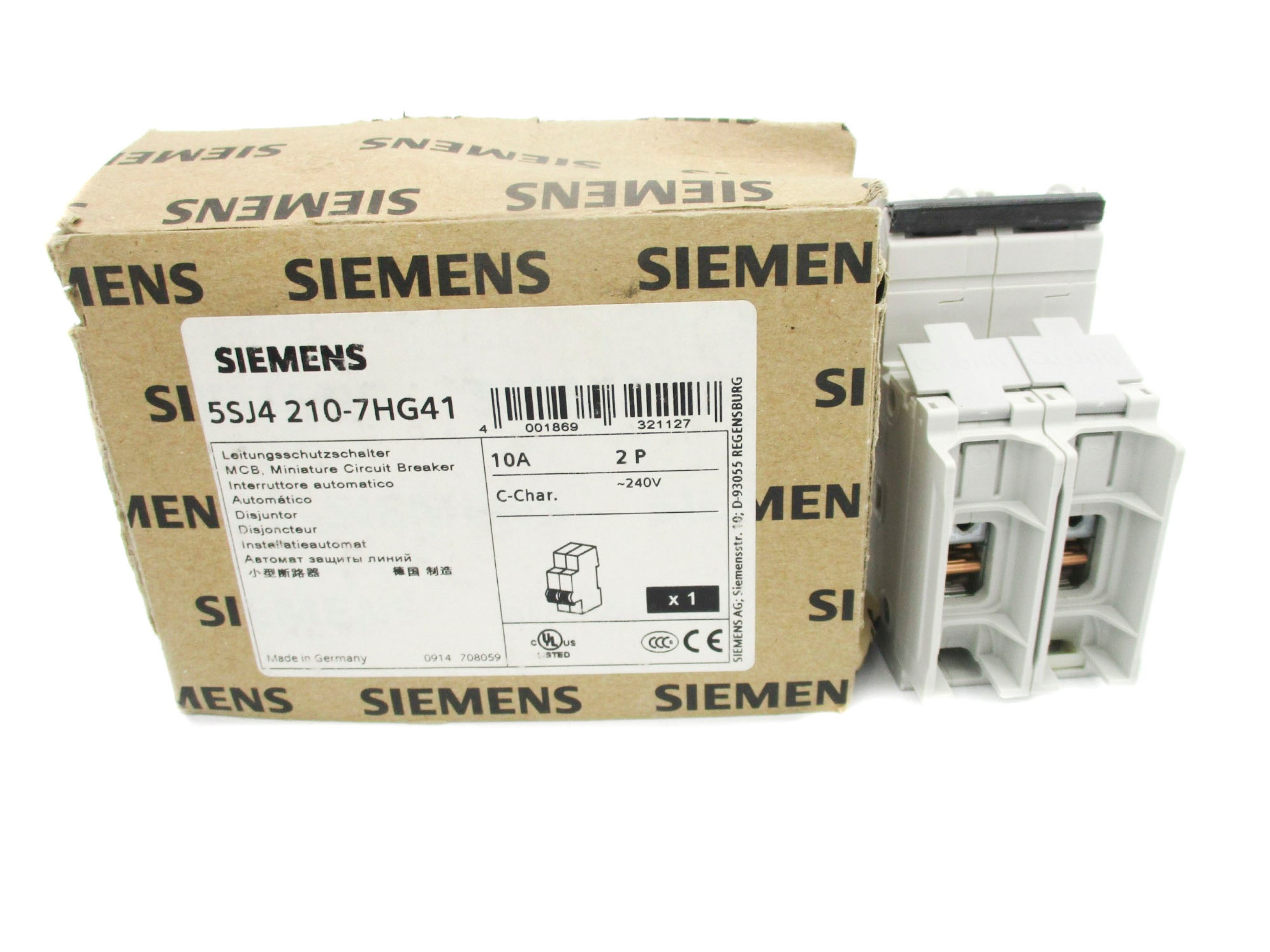 SIEMENS 5SJ4210-7HG41 240V 10A NSMP