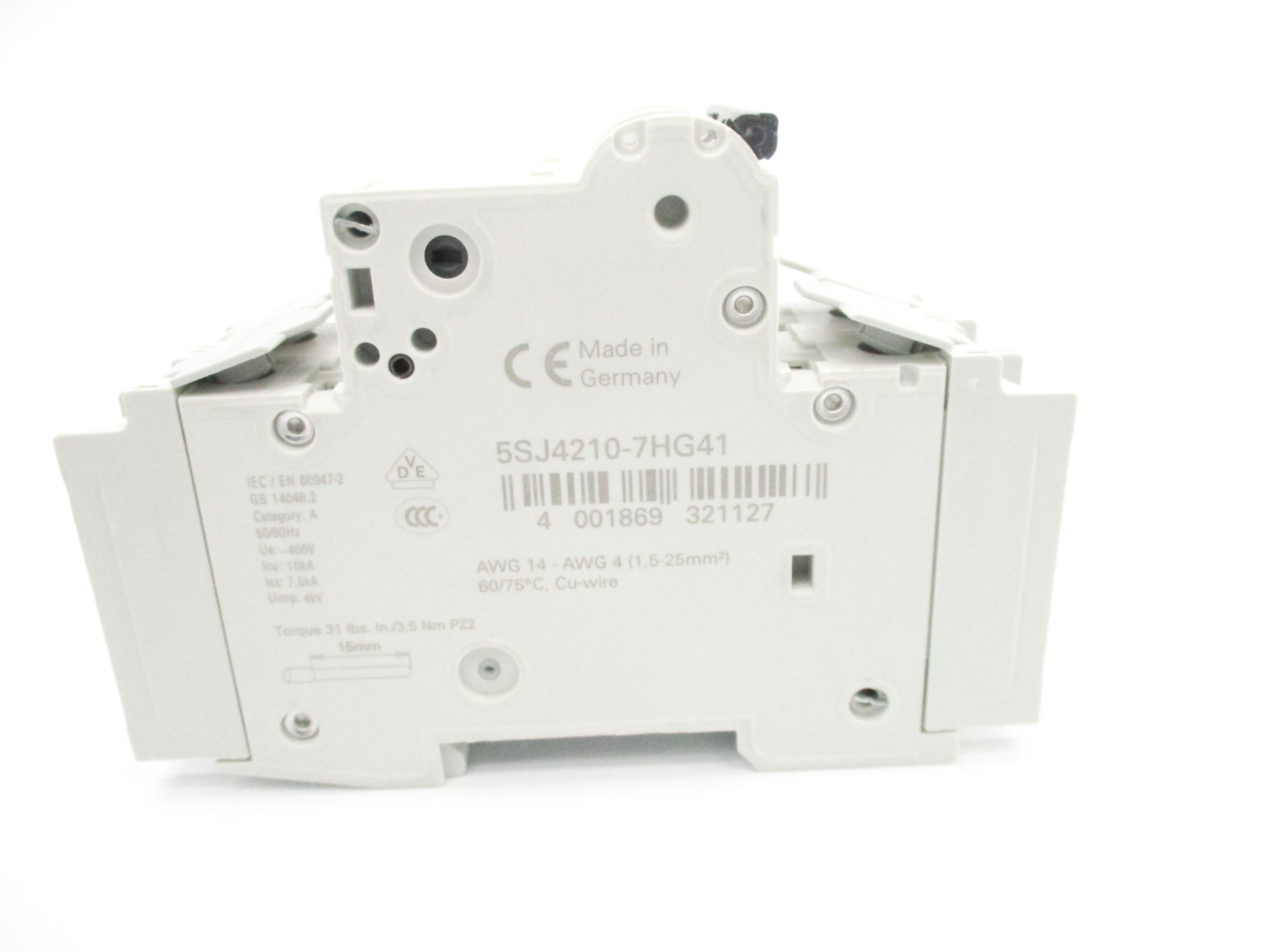 SIEMENS 5SJ4210-7HG41 240V 10A NSMP