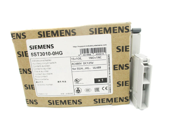 SIEMENS 5ST3010-0HG 480VAC 1.5A NSMP