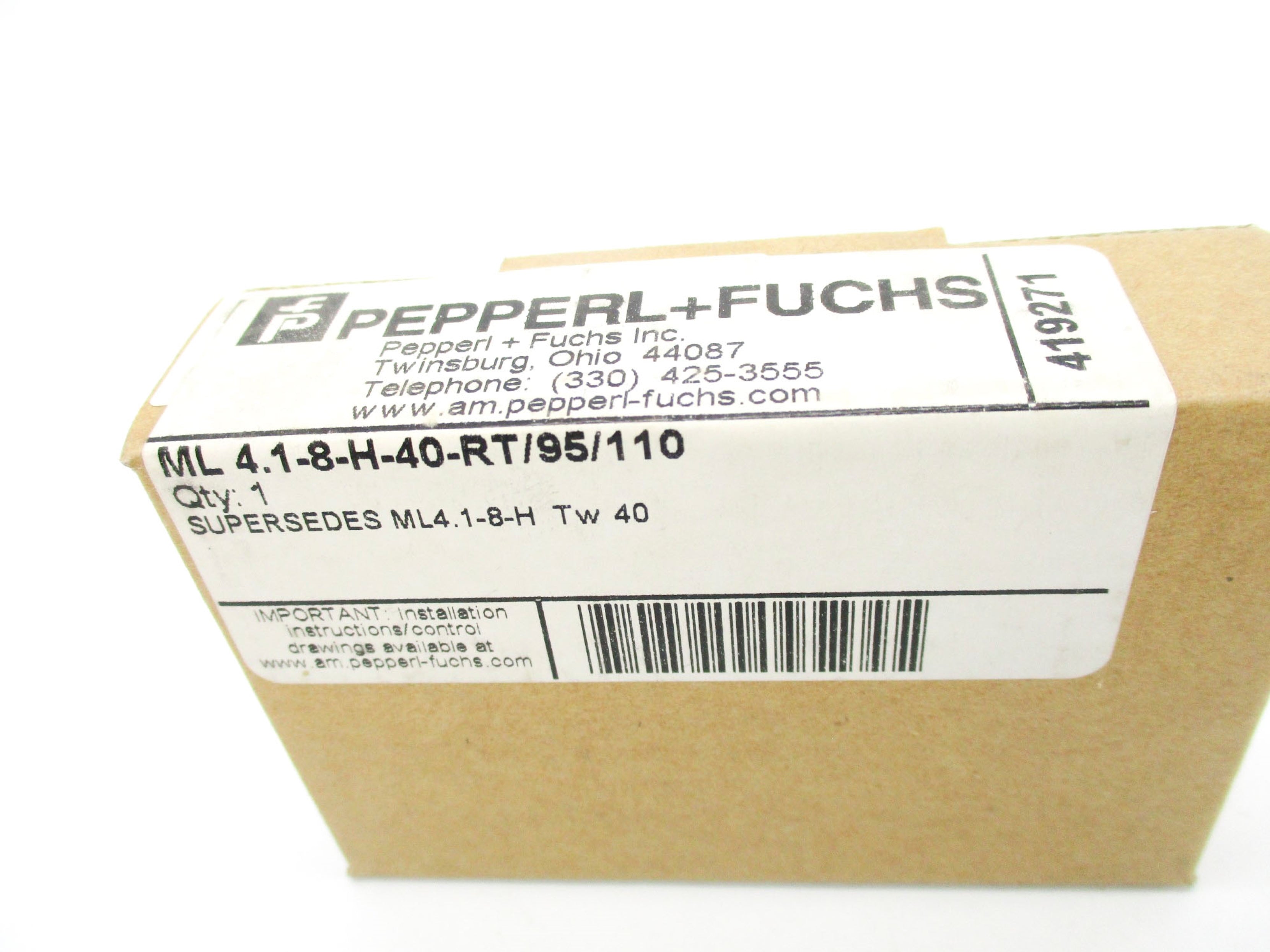 PEPPERL + FUCHS ML4.1-8-H-40-RT/95/110 NSMP