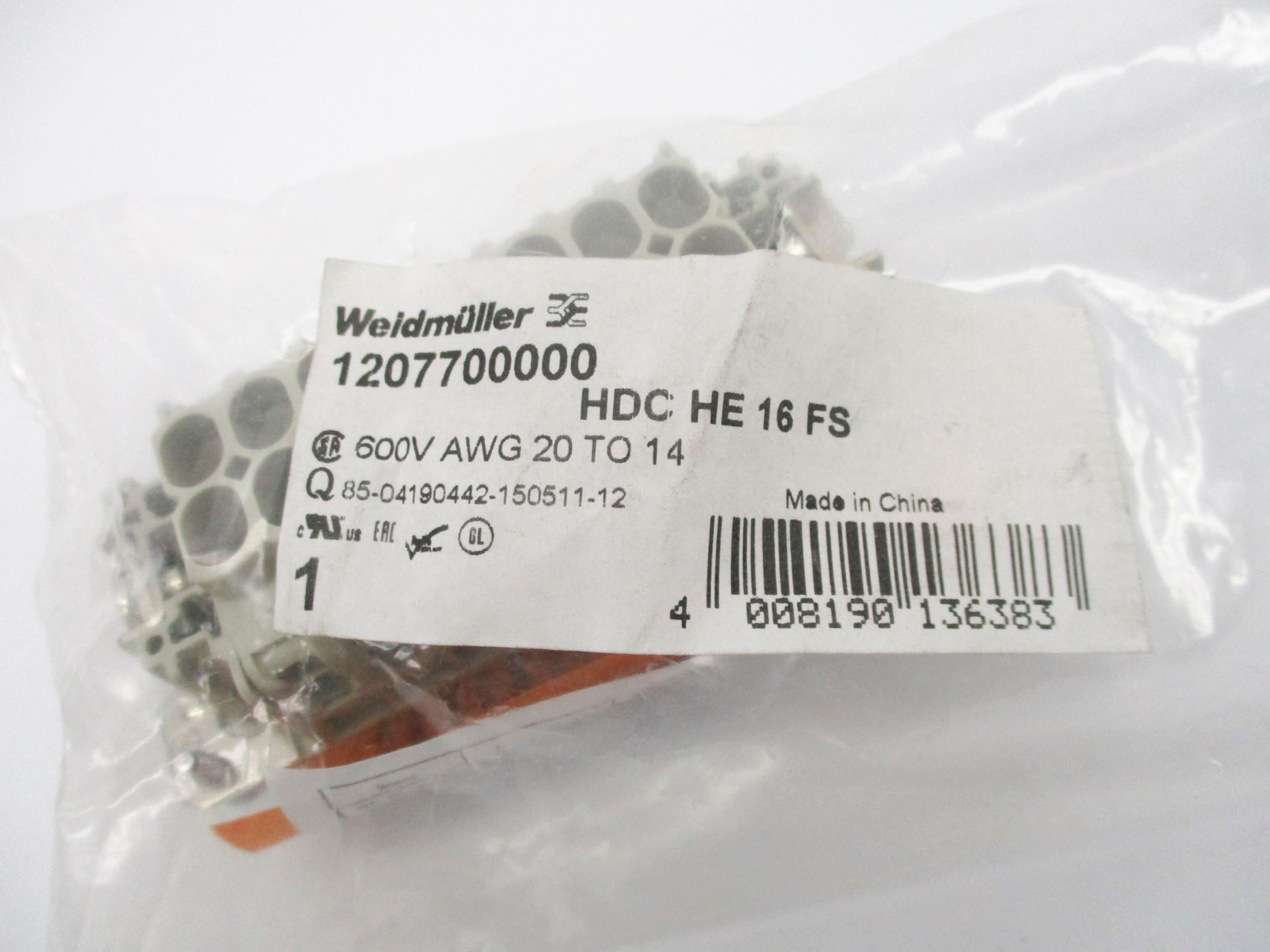 WEIDMULLER 1207700000 NSMP