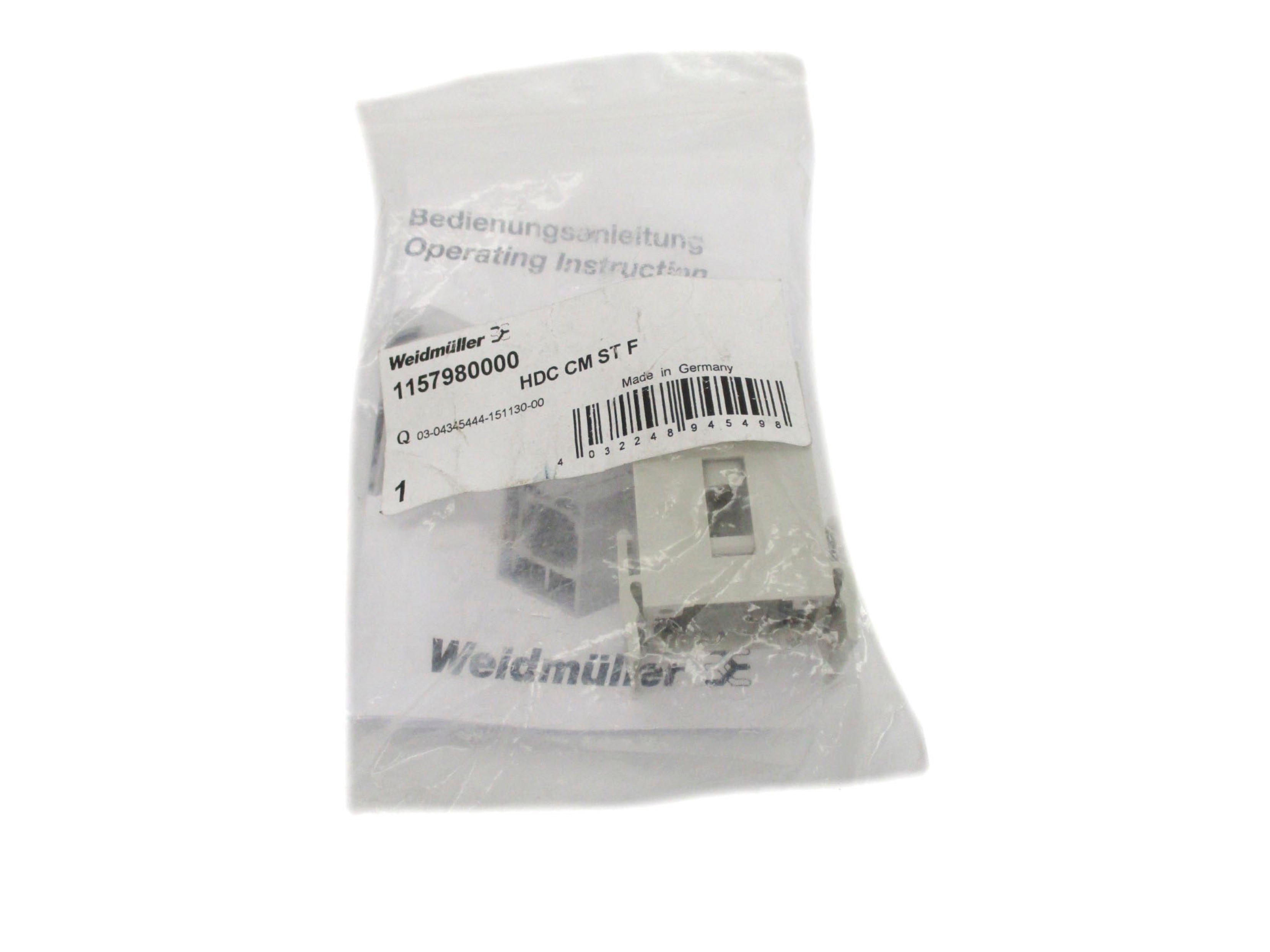 WEIDMULLER 1157980000 NSMP