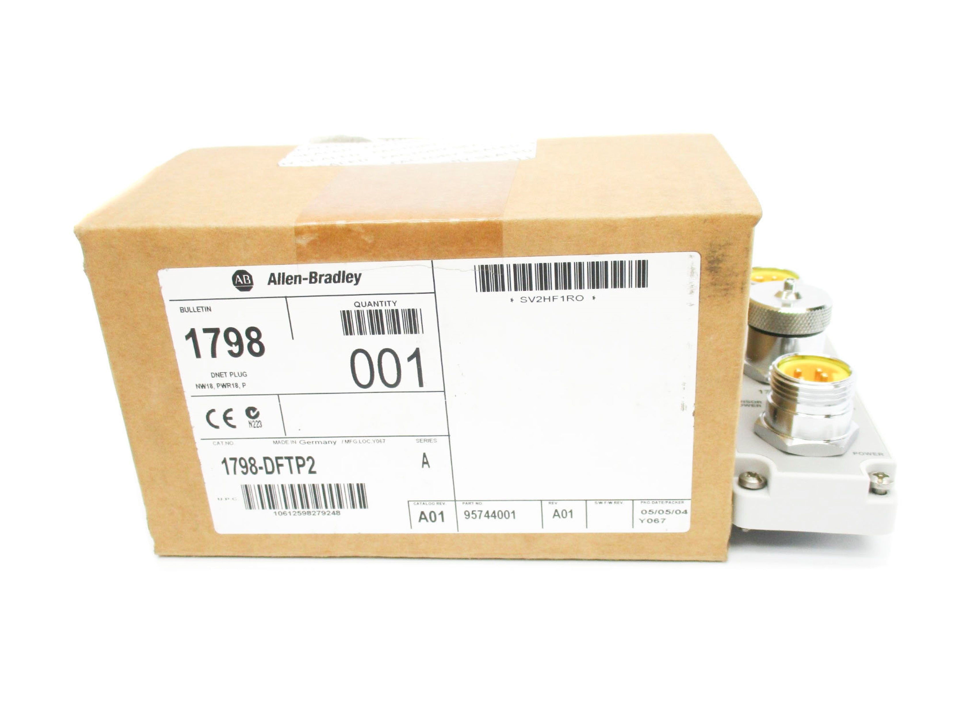 ALLEN BRADLEY 1798-DFTP2 SER. A NSMP