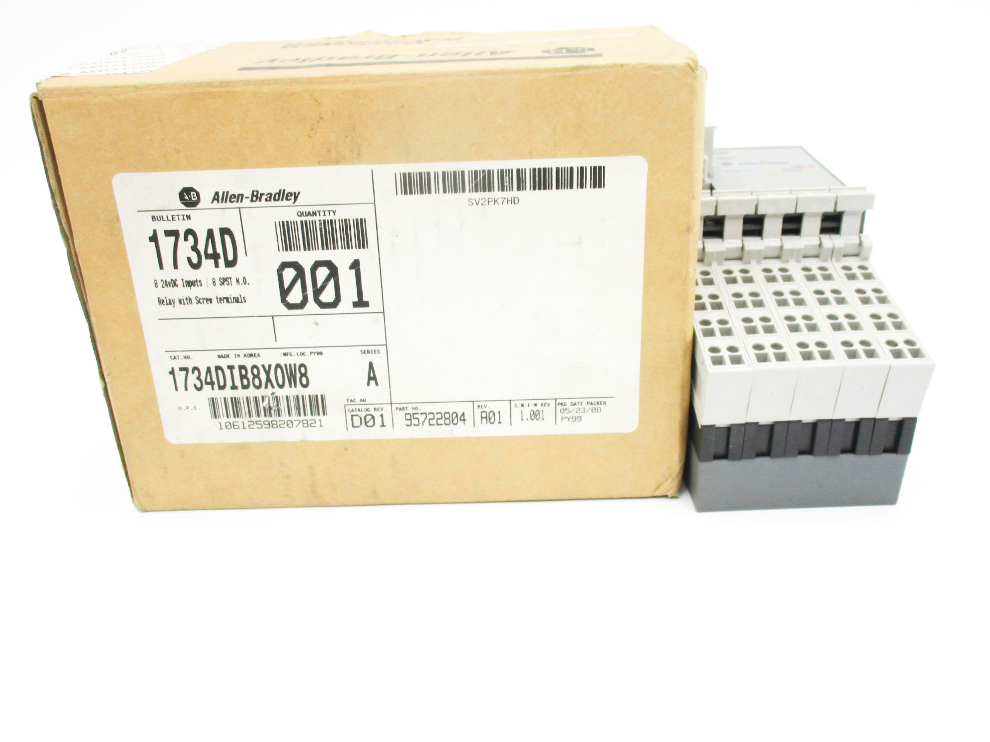ALLEN BRADLEY 1734DIB8XOW8 SER. A F/W 1.001 24V NSMP