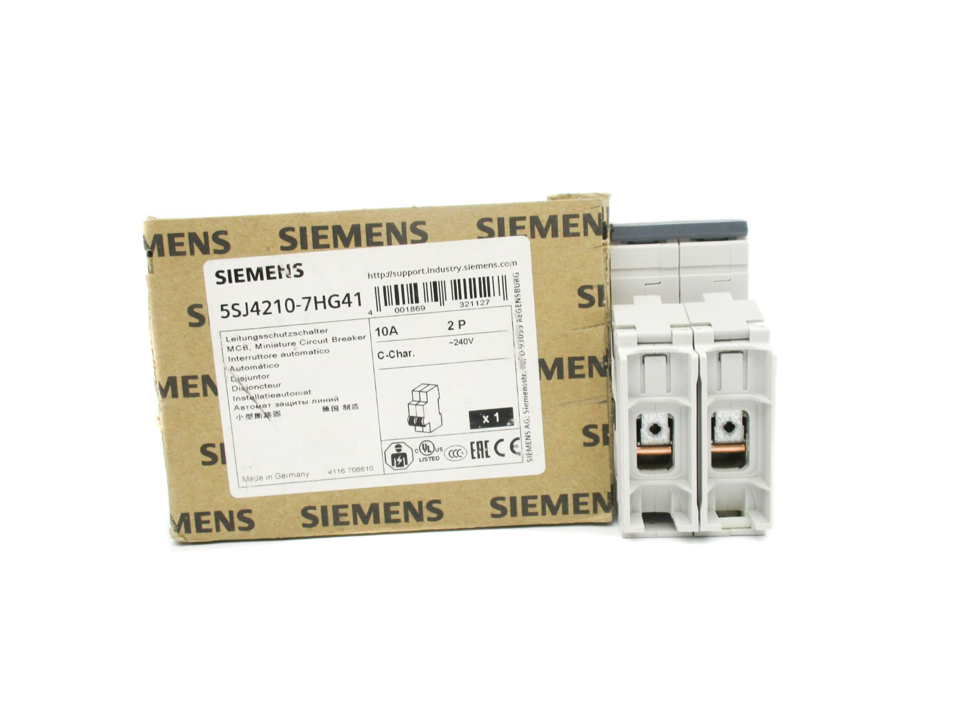 SIEMENS 5SJ4210-7HG41 240V 10A NSMP